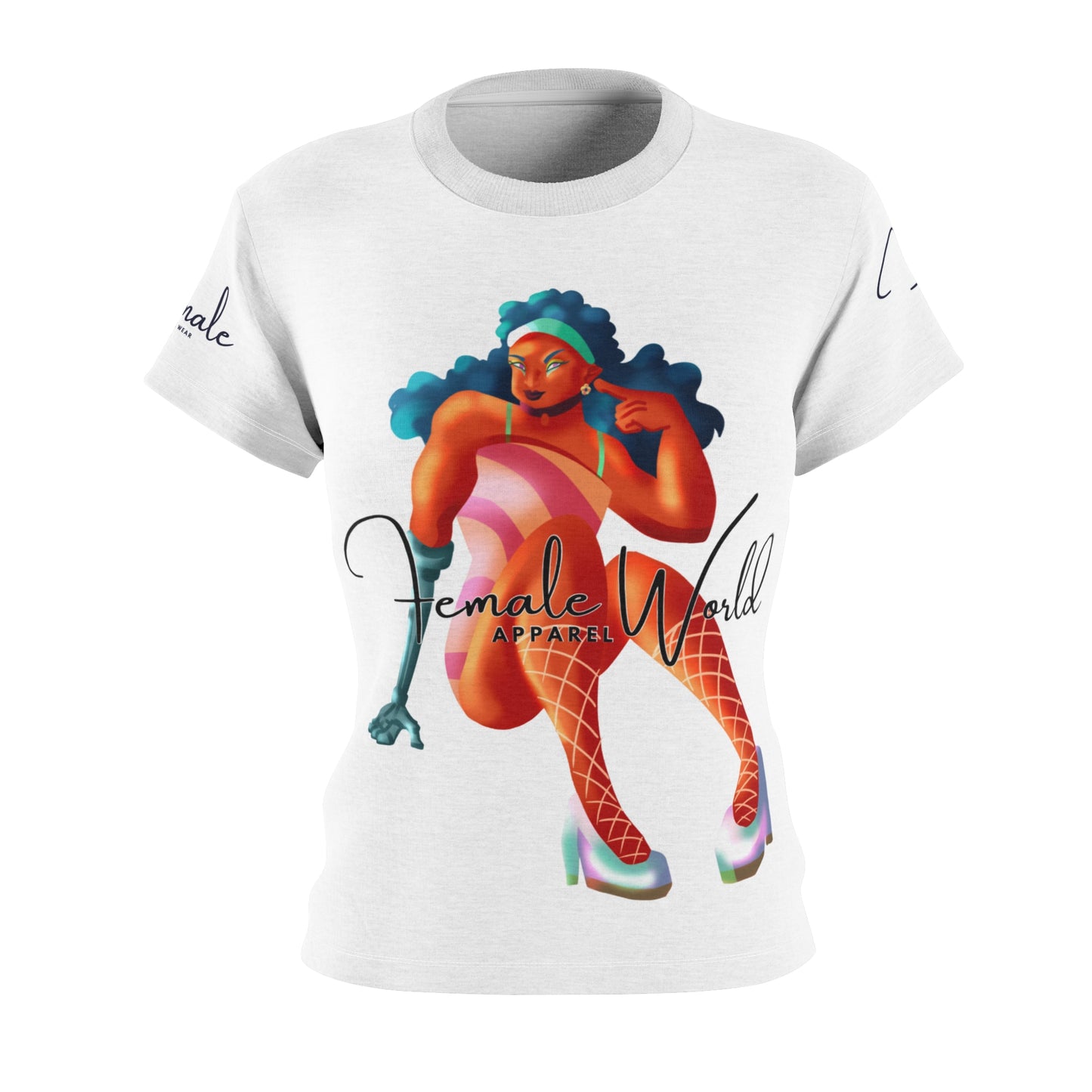 Empowered Women’s Cut & Sew Tee - Female World Apparel