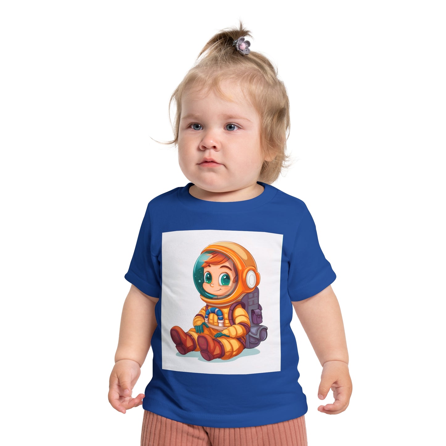 Cute Astronaut Baby T-Shirt - Adorable Space Themed Short Sleeve Tee