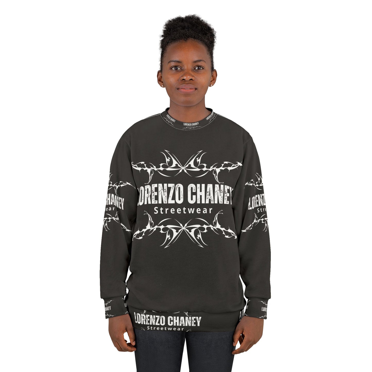 Lorenzo Chaney Streetwear Unisex Sweatshirt - Bold Graphic Design