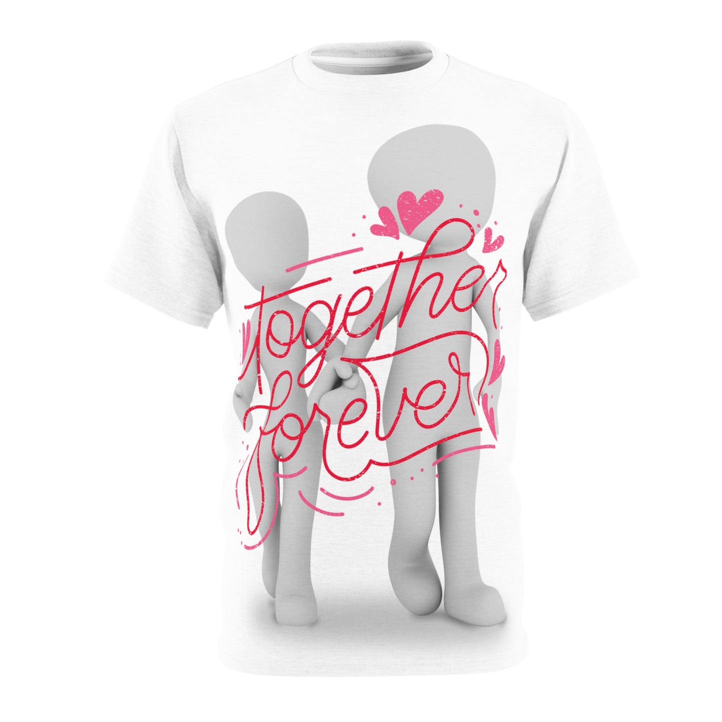 Romantic Together Forever Unisex Tee - Perfect for Couples and Anniversaries