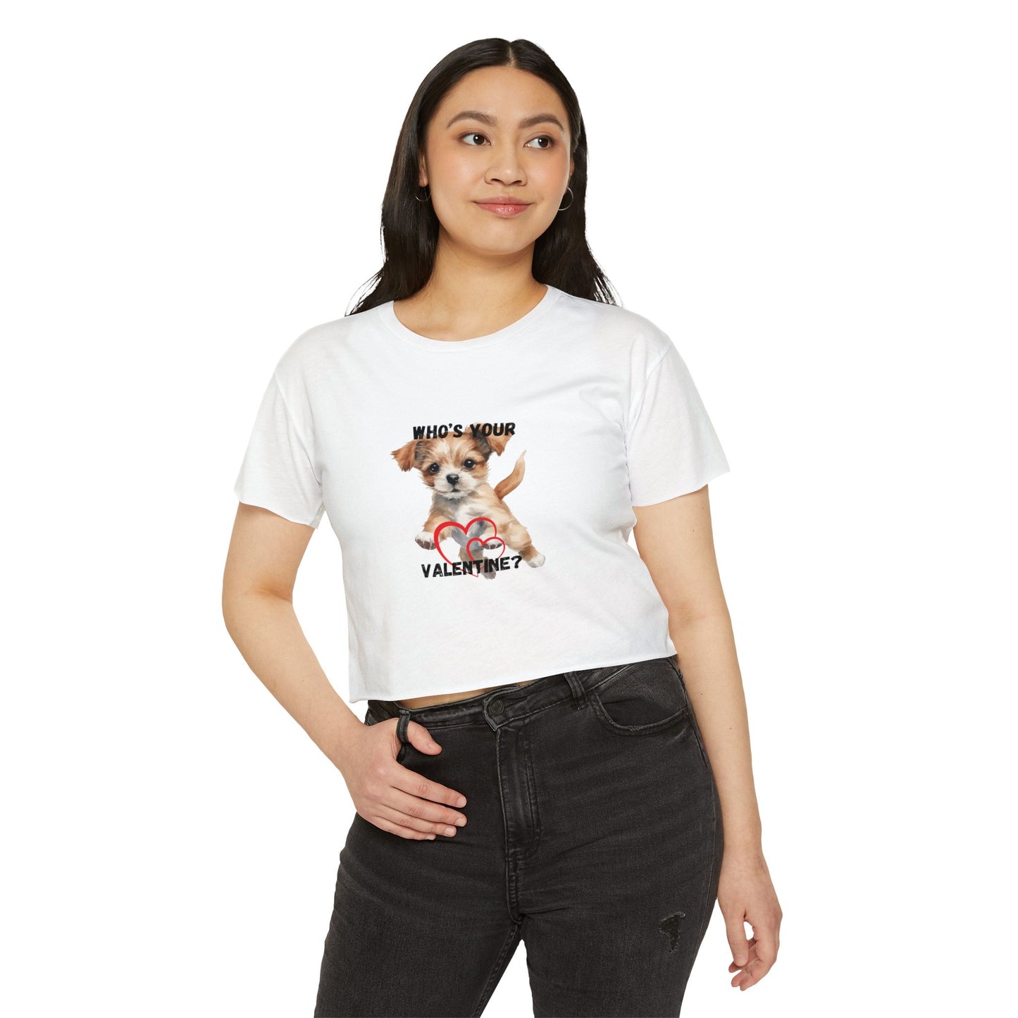 Valentine Women's Festival Crop Top