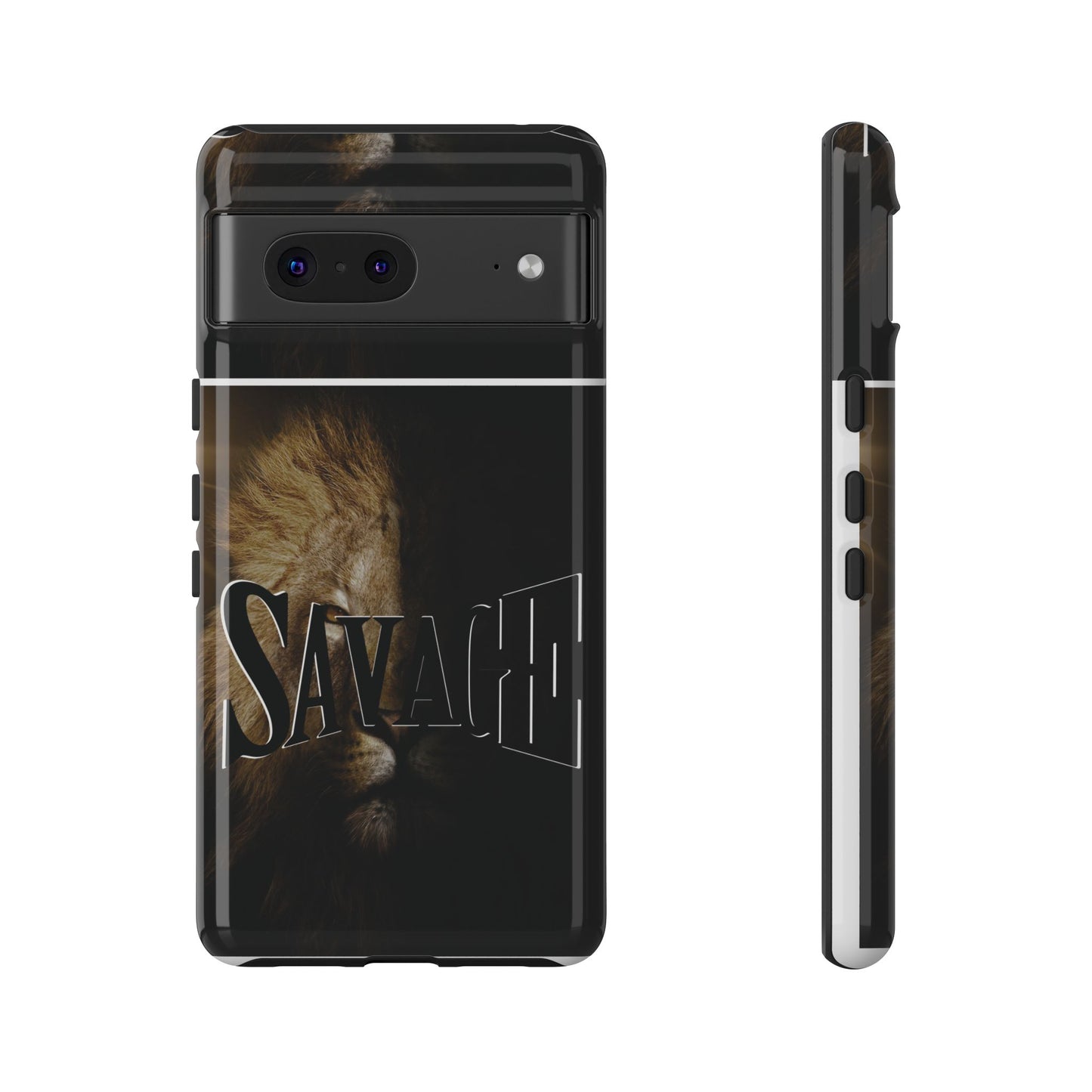 Savage Lion Phone Case - Tough & Stylish Protection