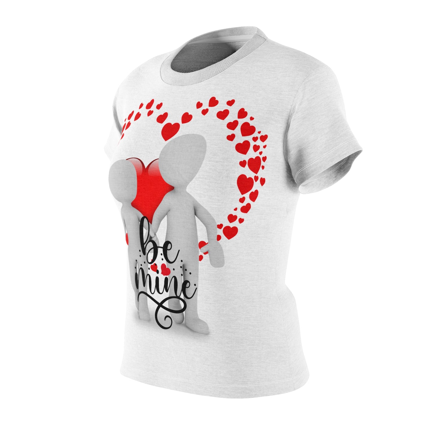 Be Mine Women's Cut & Sew Tee (AOP)