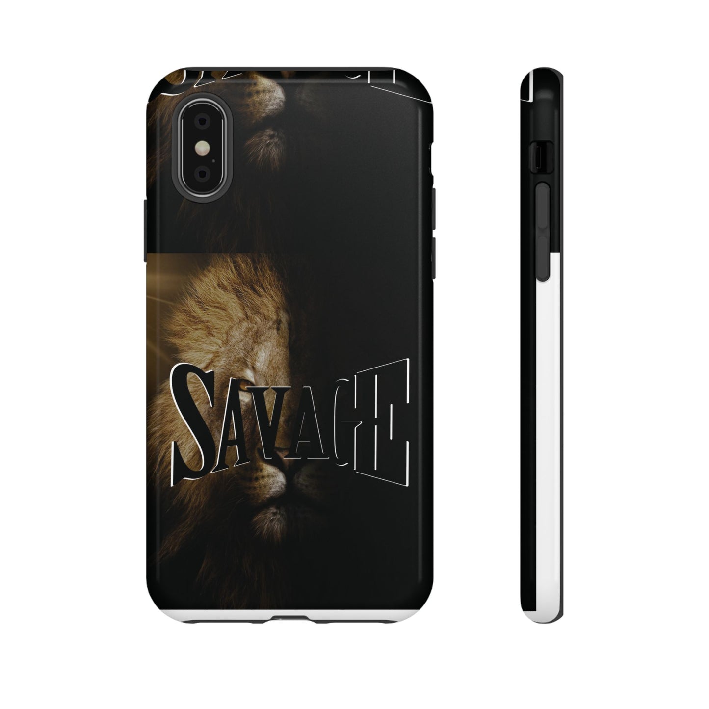 Savage Lion Phone Case - Tough & Stylish Protection