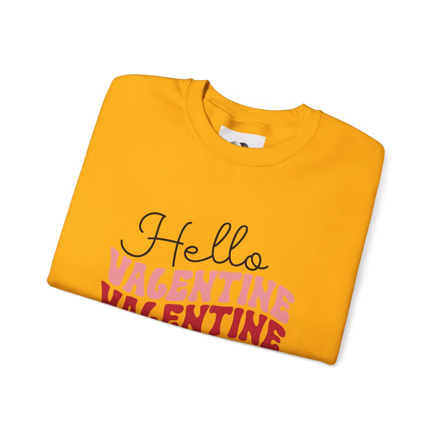 Hello Valentine Unisex Heavy Blend Crewneck Sweatshirt