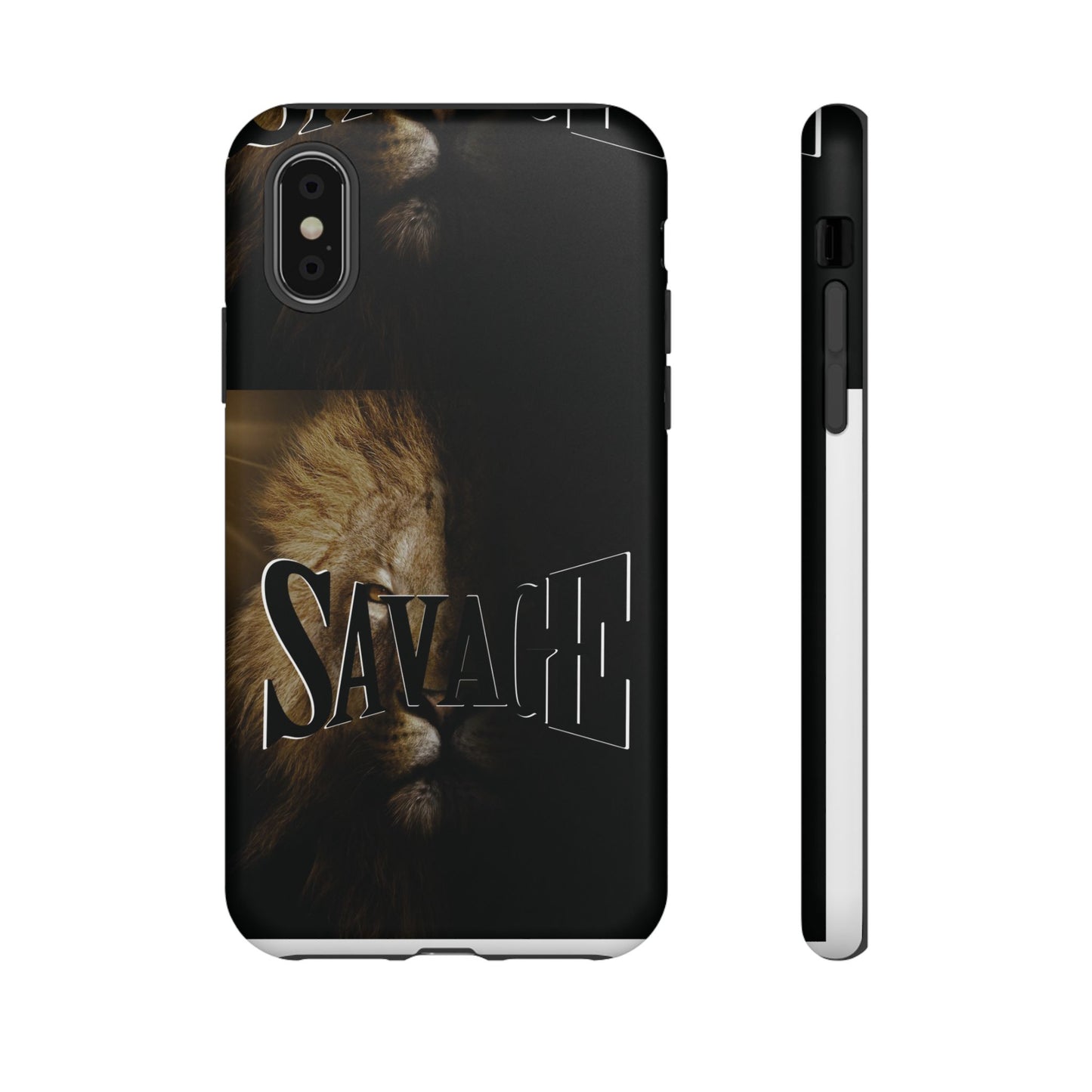 Savage Lion Phone Case - Tough & Stylish Protection