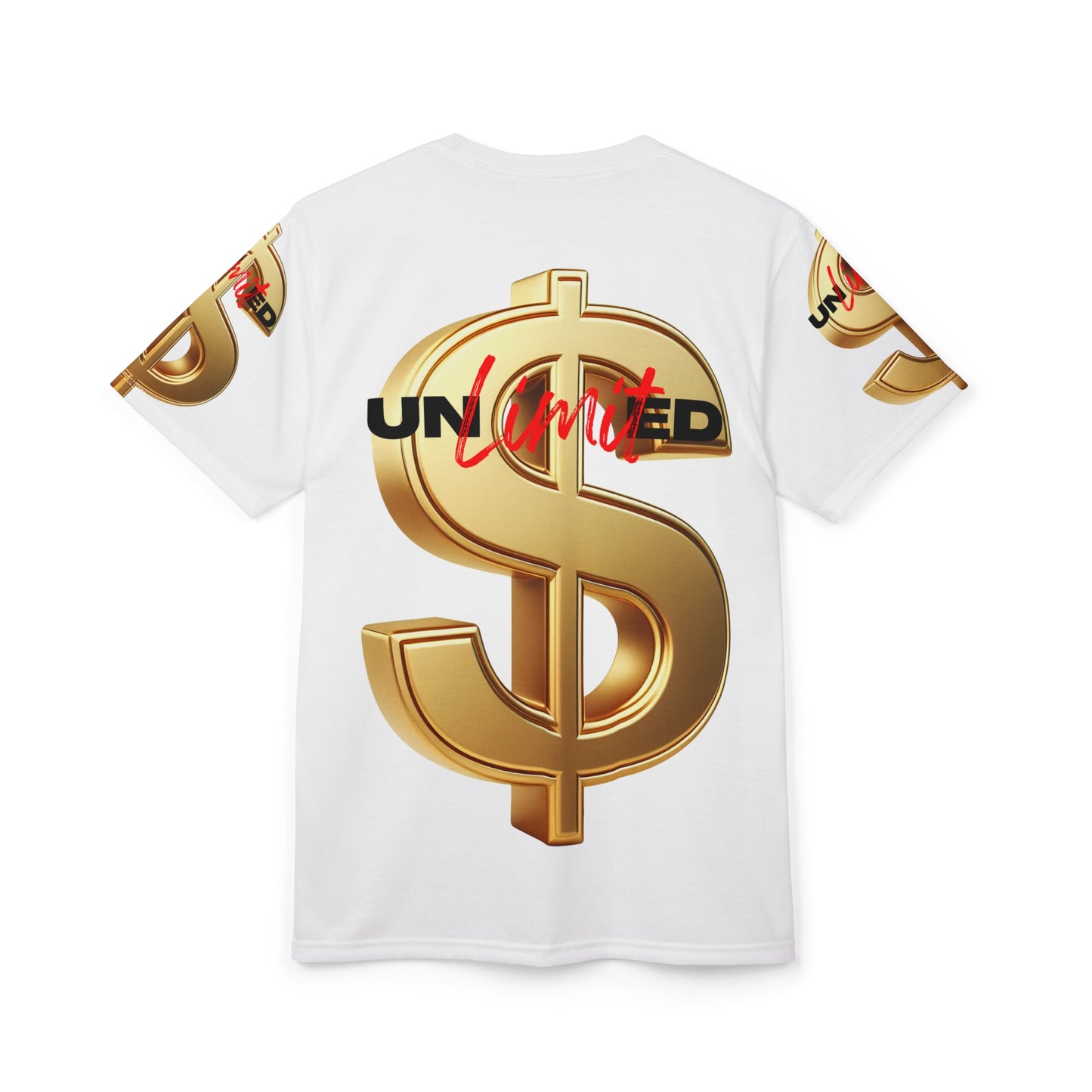 Bold Unlimited Dollar Sign Unisex Tee - Statement Graphic T-Shirt for Money Enthusiasts