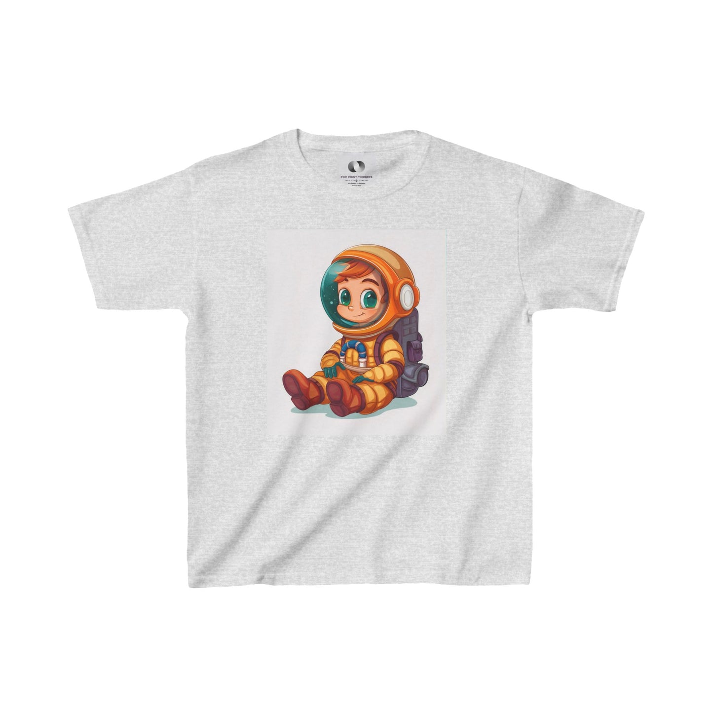 Astronaut Kids Heavy Cotton™ Tee - Fun Space Adventure Shirt for Young Explorers