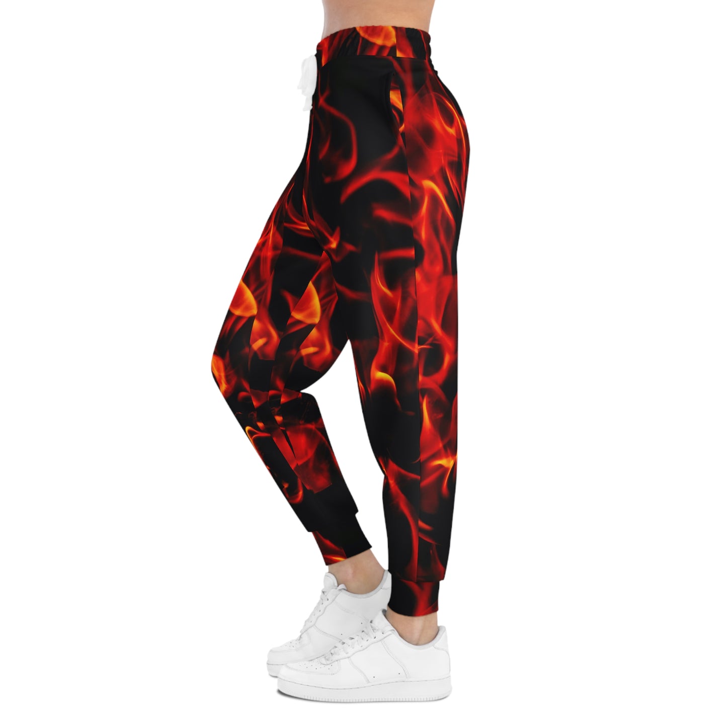 Fiery Flames Athletic Joggers for Active Lifestyle