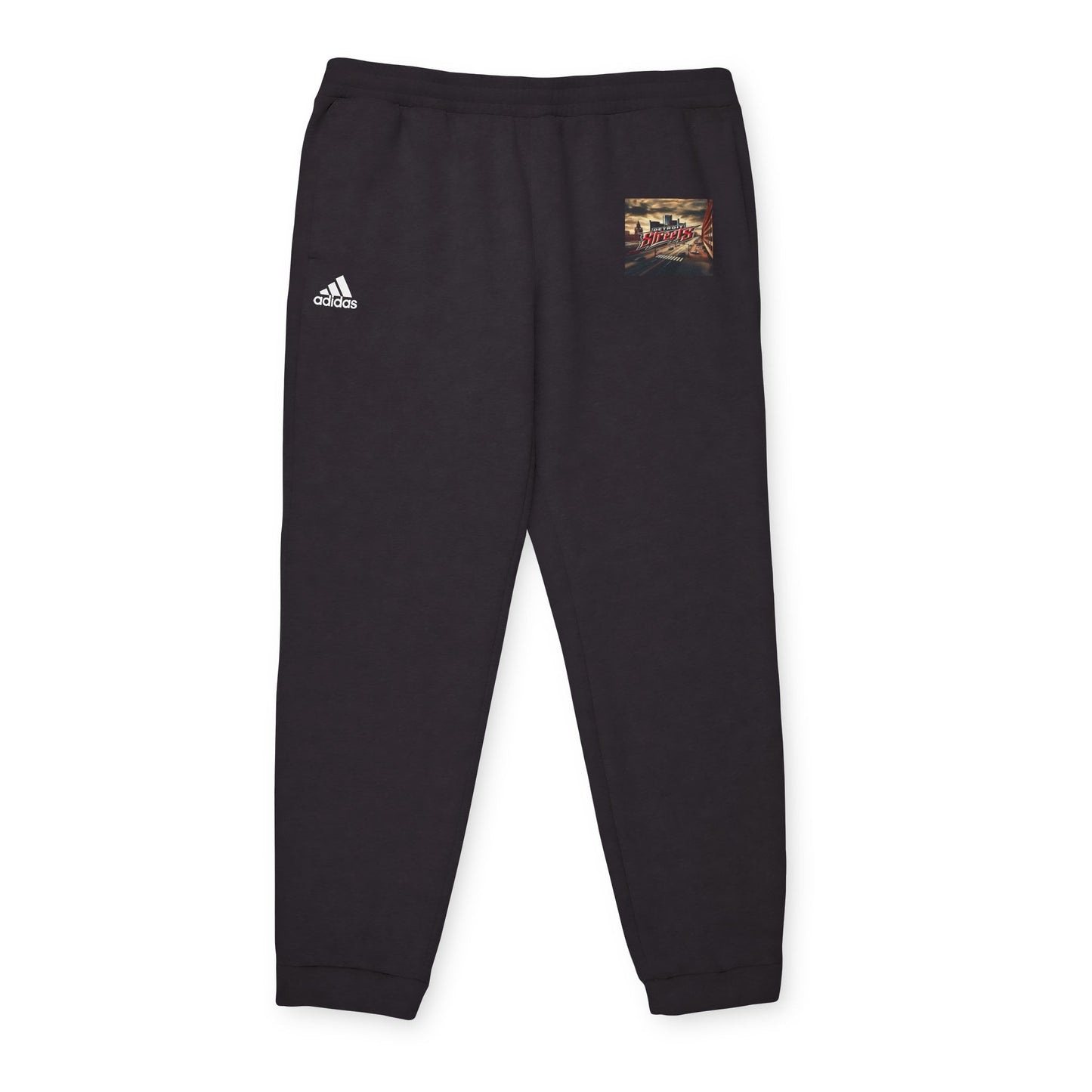 Detroit Streets Adidas Fleece Joggers for Comfort & Style - Perfect for Athleisure and Relaxation