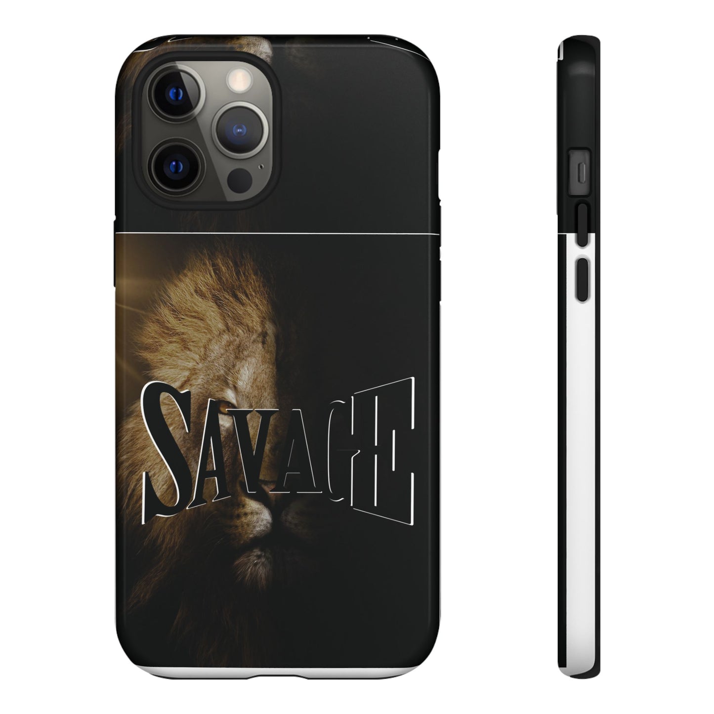 Savage Lion Phone Case - Tough & Stylish Protection