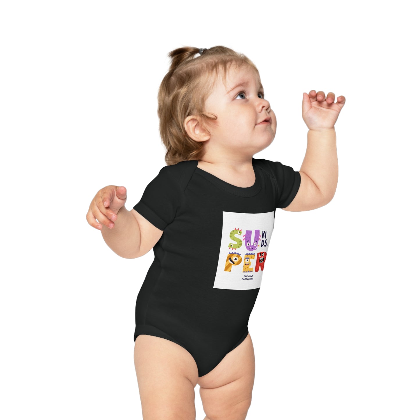 Super Cute Kids Combed Cotton Baby Bodysuit