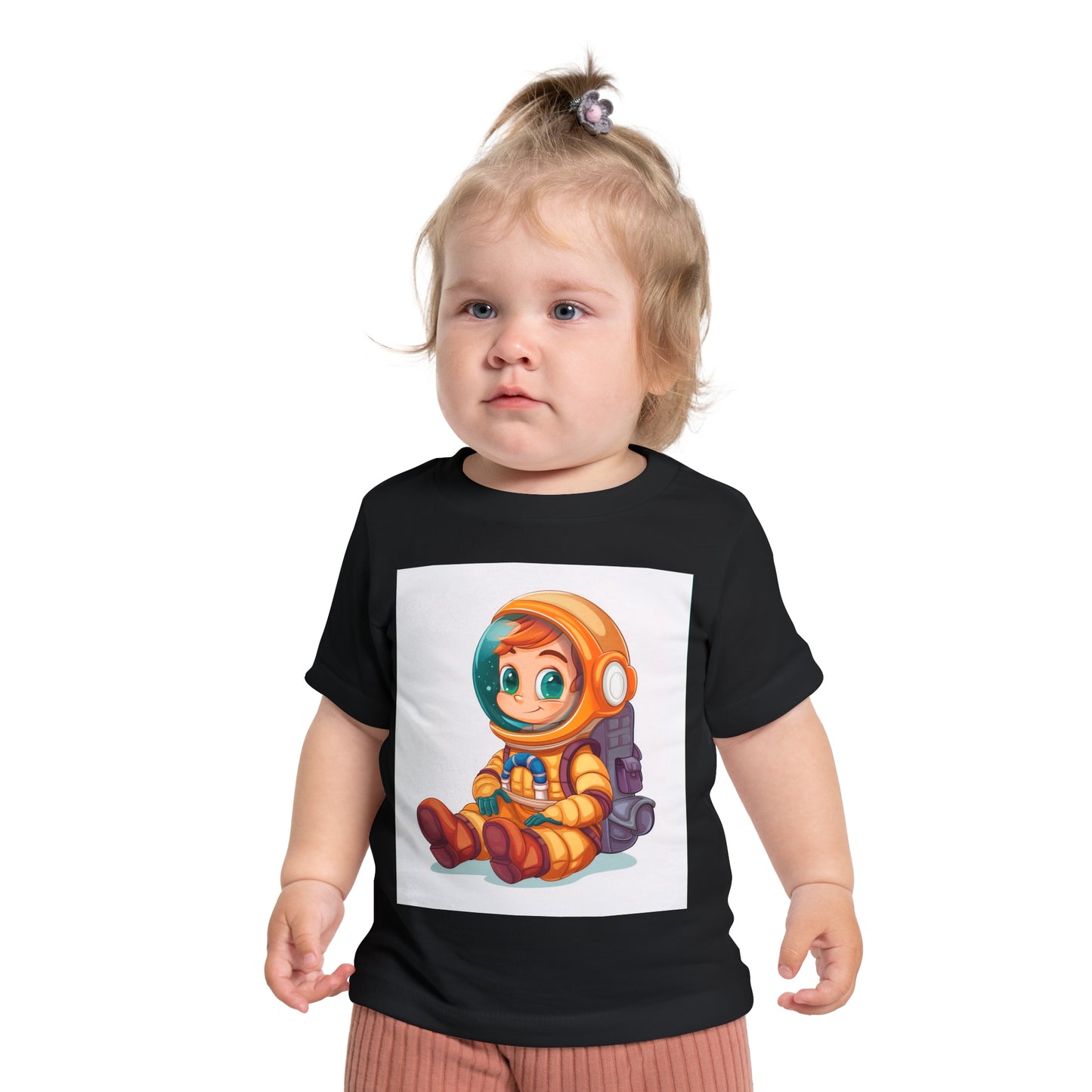 Cute Astronaut Baby T-Shirt - Adorable Space Themed Short Sleeve Tee