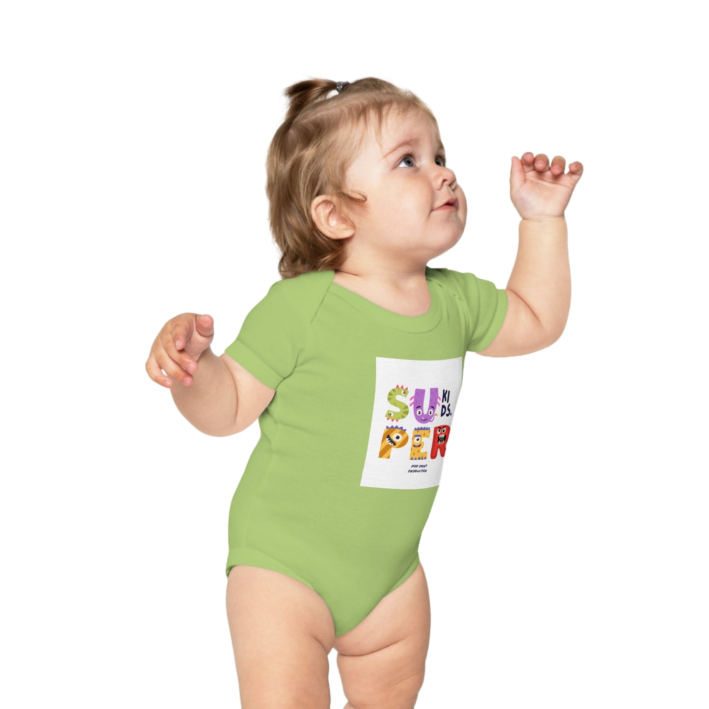 Super Cute Kids Combed Cotton Baby Bodysuit