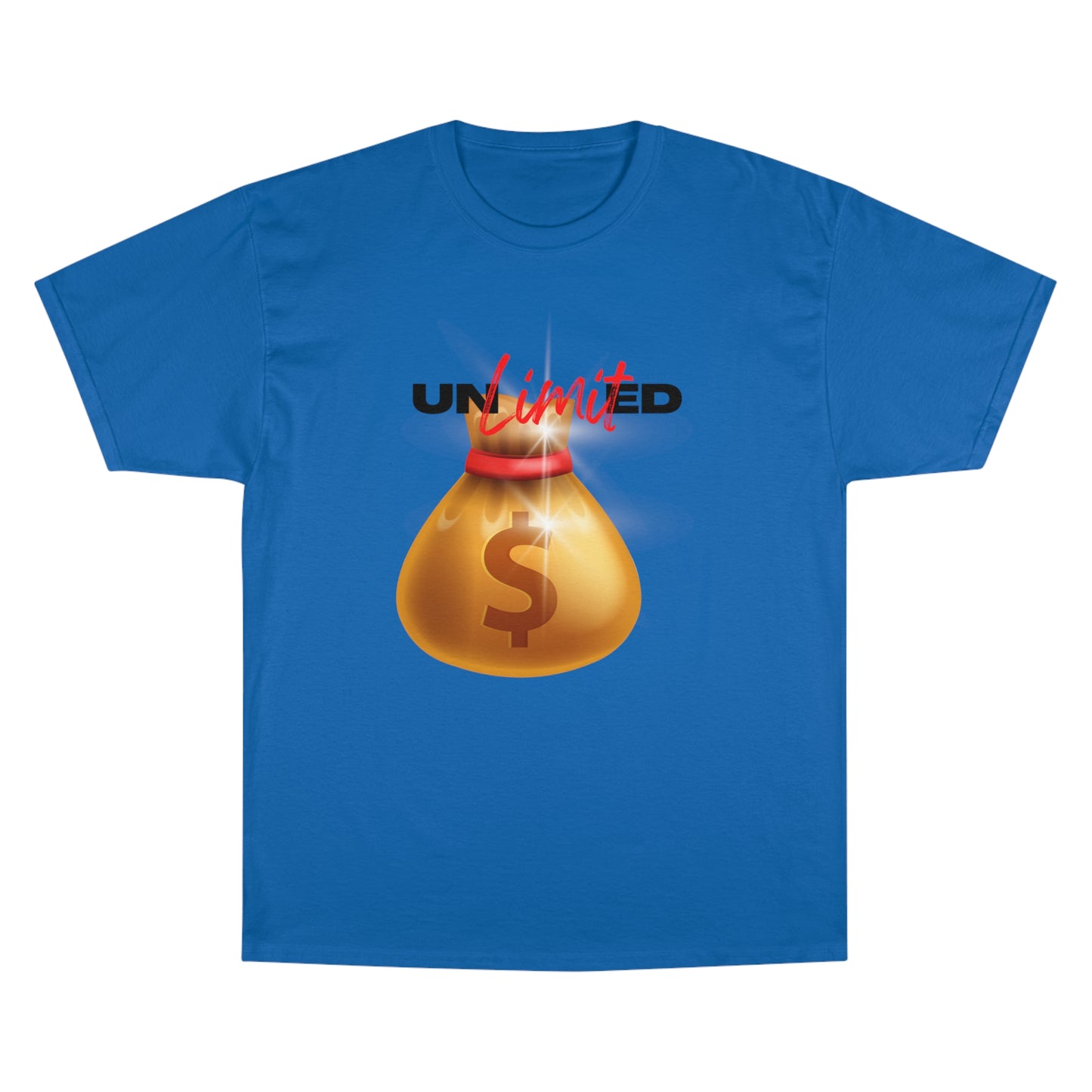 Unlimited Wealth Graphic Champion T-Shirt