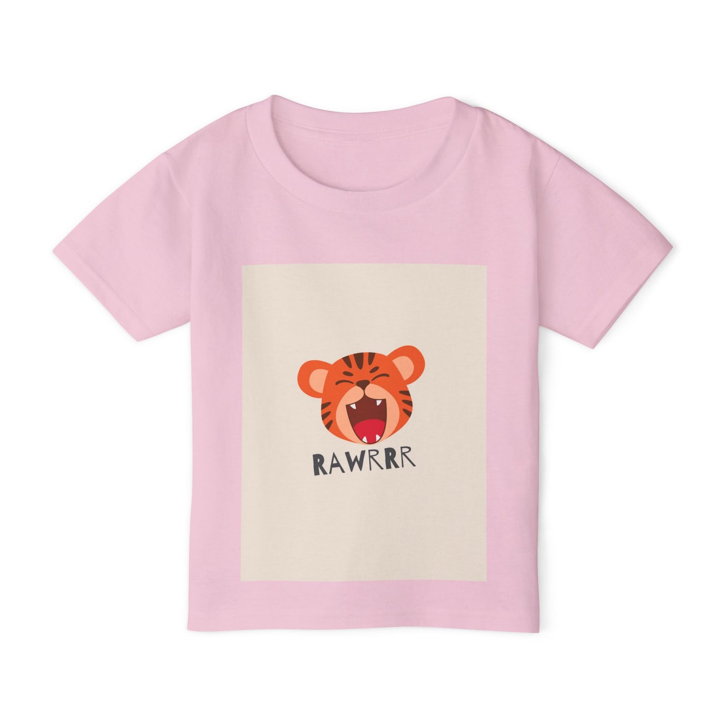 Cute Tiger RAWRRRR Toddler T-Shirt | Fun Kids Tee