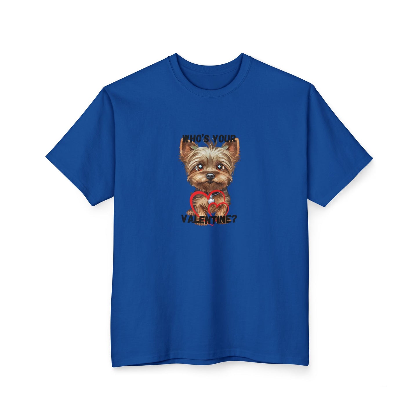 Valentine's Day Dog T-Shirt - Who's Your Valentine?