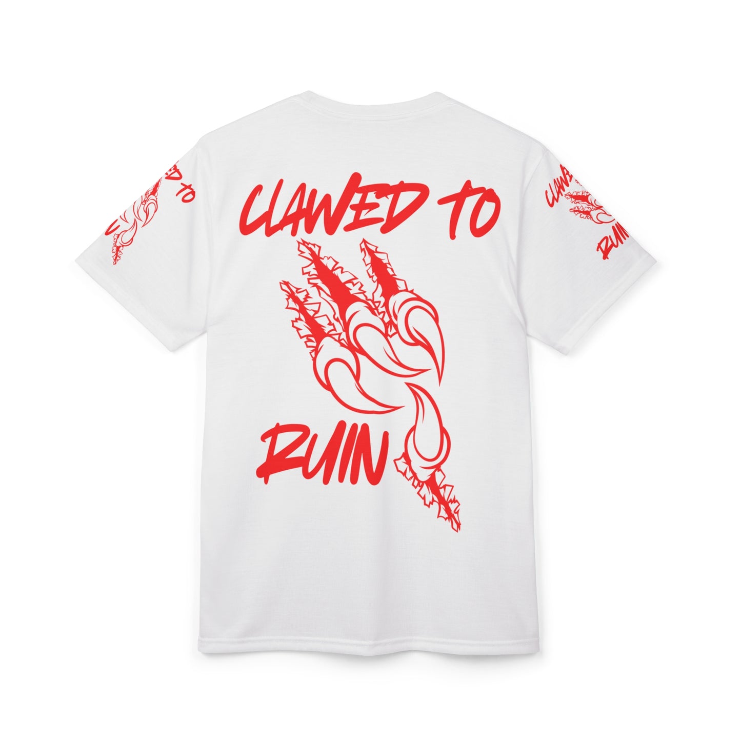 Clawed to Ruin Graphic Tee - Unisex Cut & Sew T-Shirt for Bold Styles