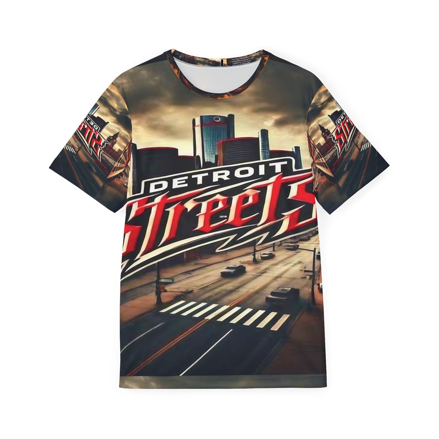 Detroit Streets Men's Sports Jersey - Bold Urban Style for Game Day