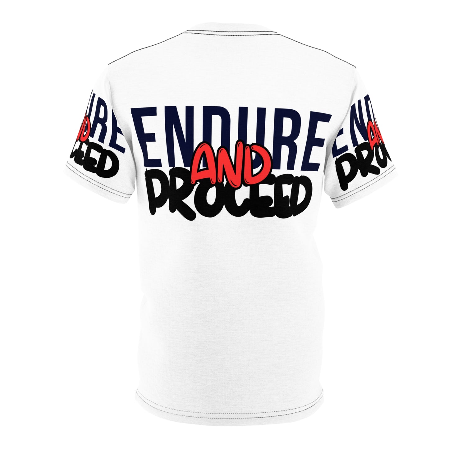 Inspirational Unisex Cut & Sew Tee – "Endure and Proceed"