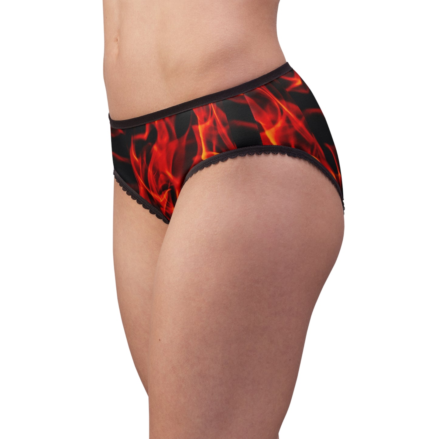 Fiery Graphic Women's Briefs - Bold Comfort & Style