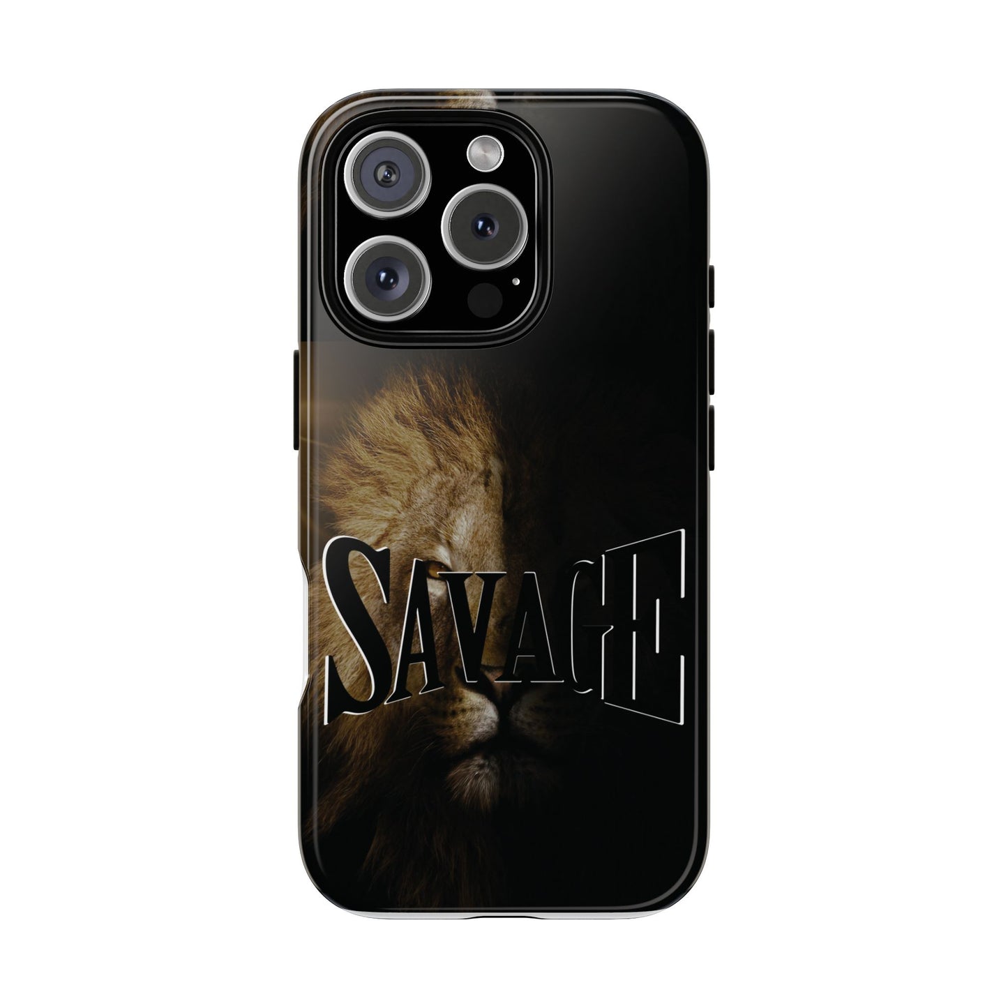 Savage Lion Phone Case - Tough & Stylish Protection