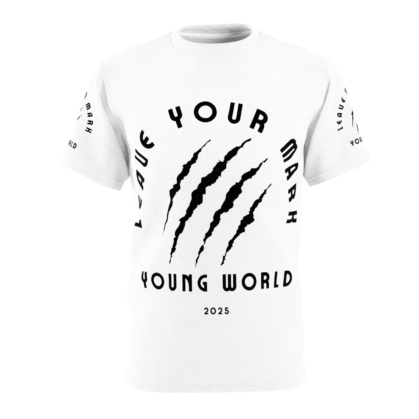 Leave Your Mark Unisex Cut & Sew Tee - Stylish Trendy Graphic Tee for Young Adults