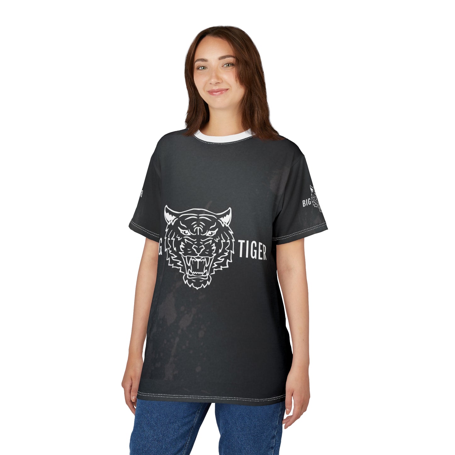 Big Tiger Unisex Cut & Sew Tee - Bold Graphic Tee for Animal Lovers