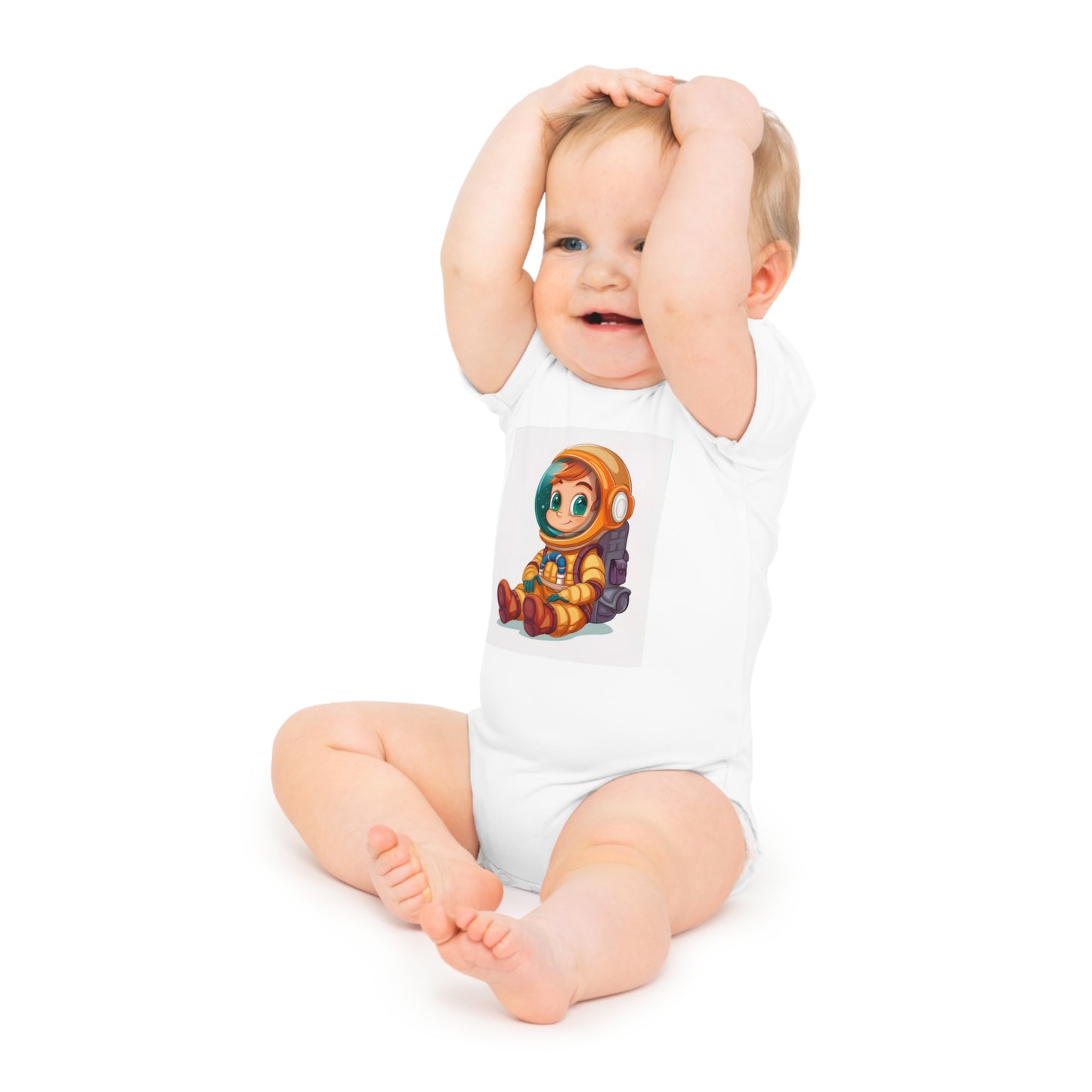 Cute Astronaut Baby Bodysuit - Adorable Infant Outfit for Baby Shower Gifts