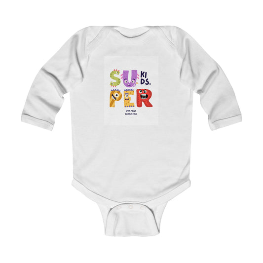 Funny Kids' Word Play Infant Long Sleeve Bodysuit