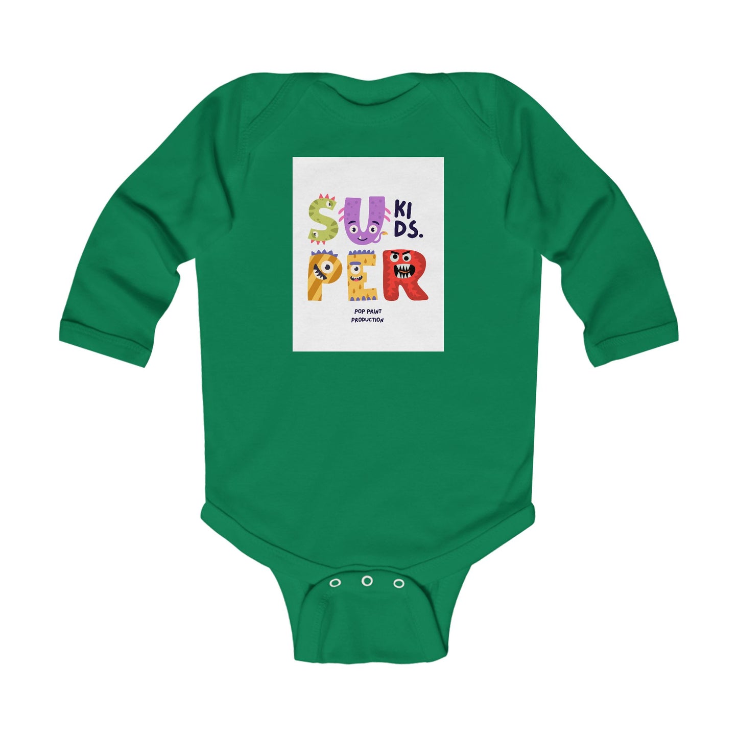 Funny Kids' Word Play Infant Long Sleeve Bodysuit