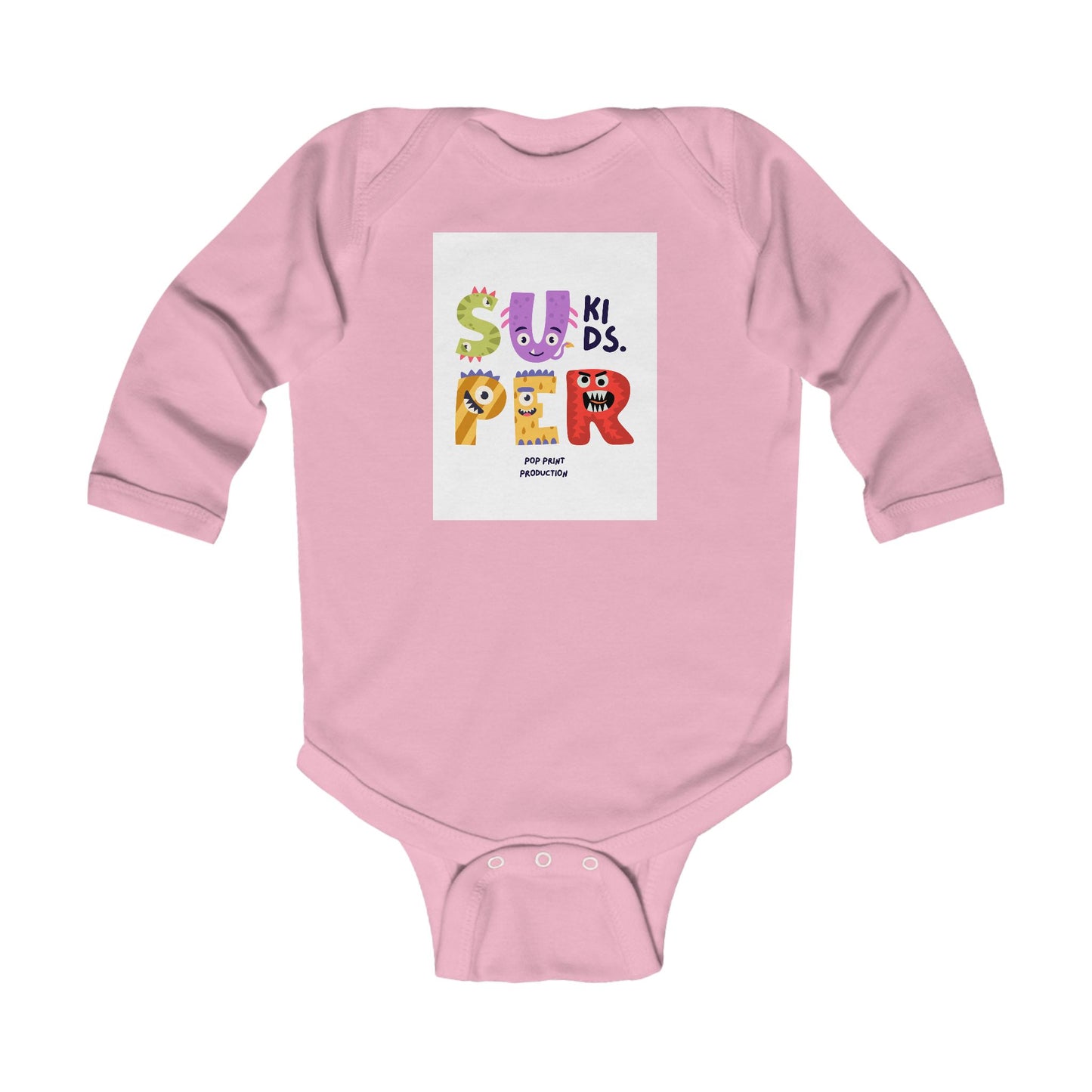 Funny Kids' Word Play Infant Long Sleeve Bodysuit