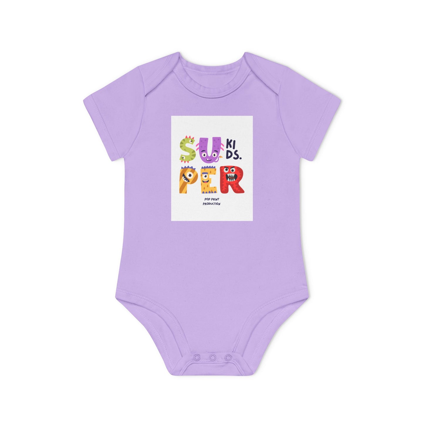 Super Fun Organic Baby Bodysuit - Perfect for Playtime and Gifts