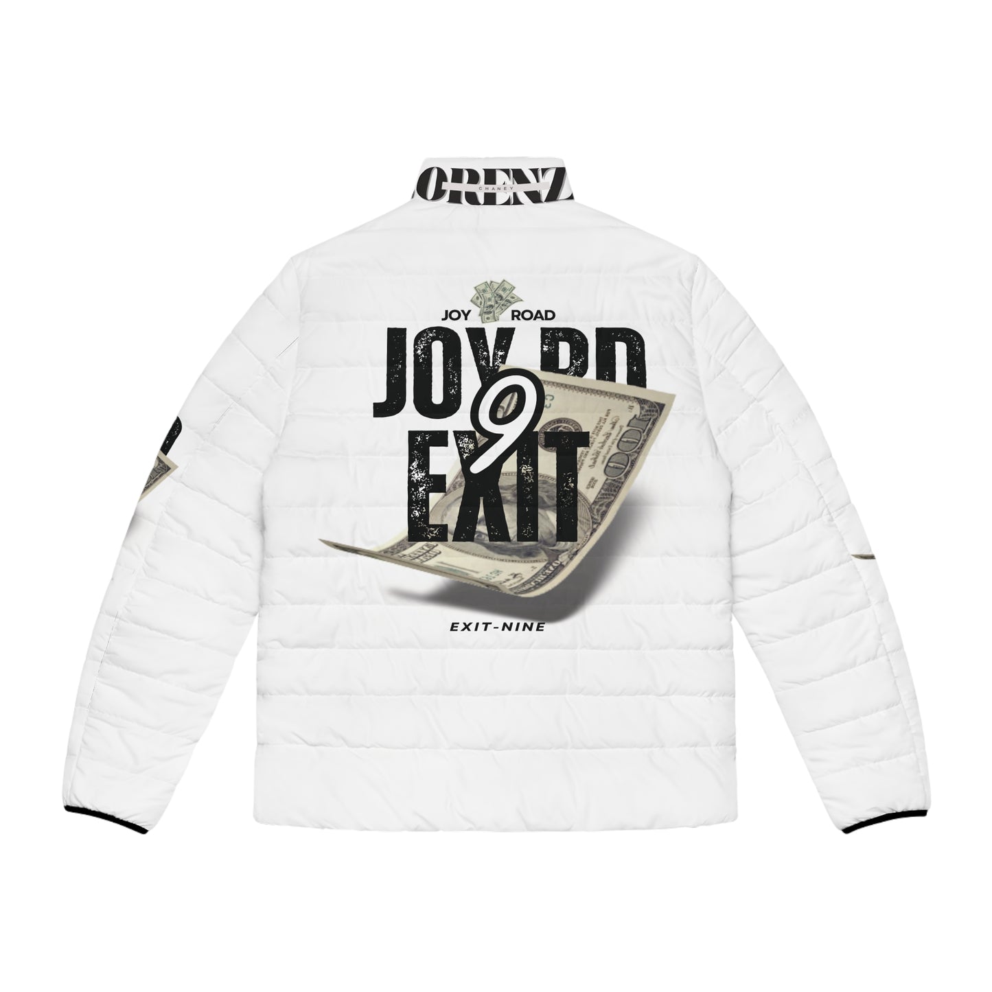 Stylish Joy Road Exit Nine Men's Puffer Jacket - Warm & Trendy Streetwear