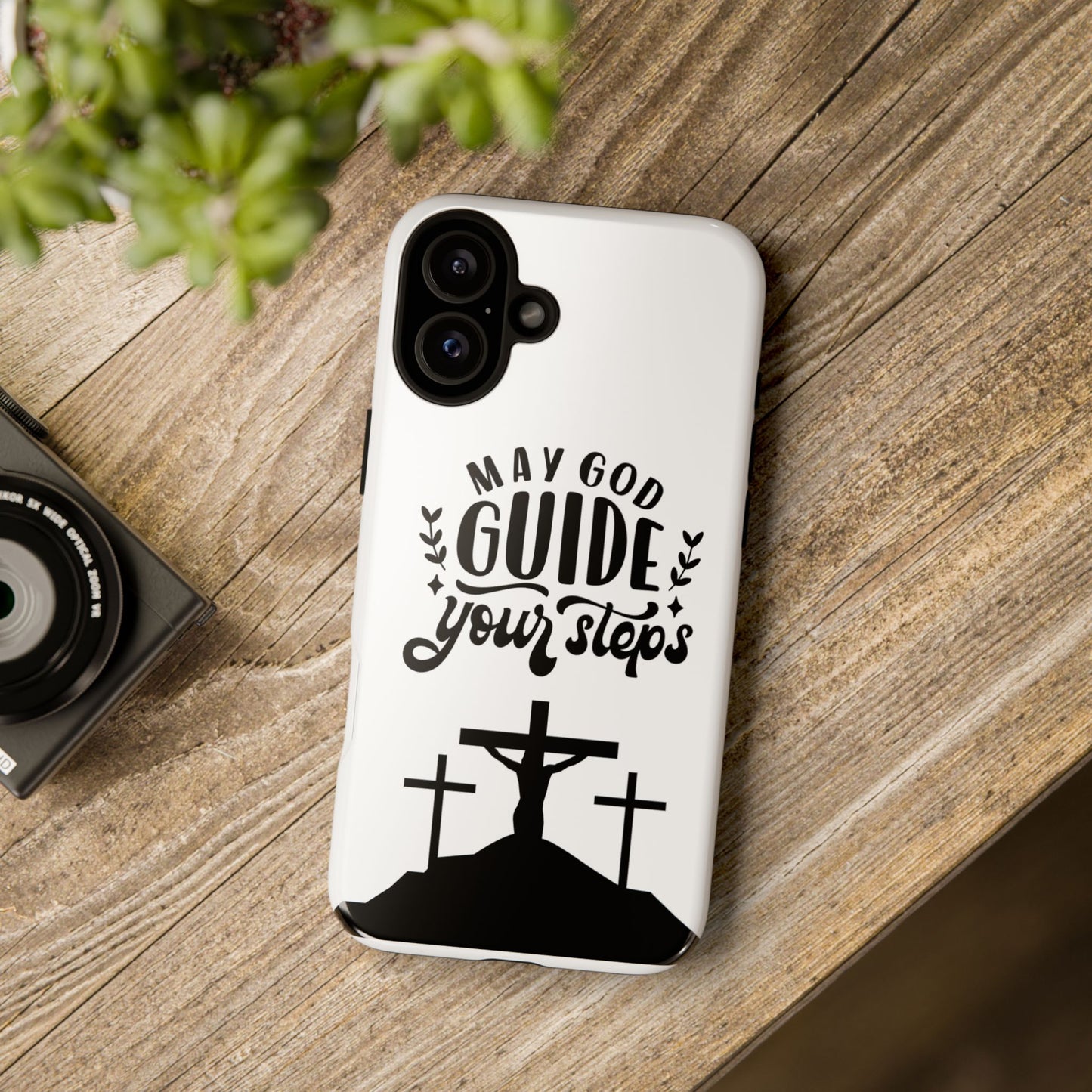 Inspirational Phone Case - "May God Guide Your Steps"