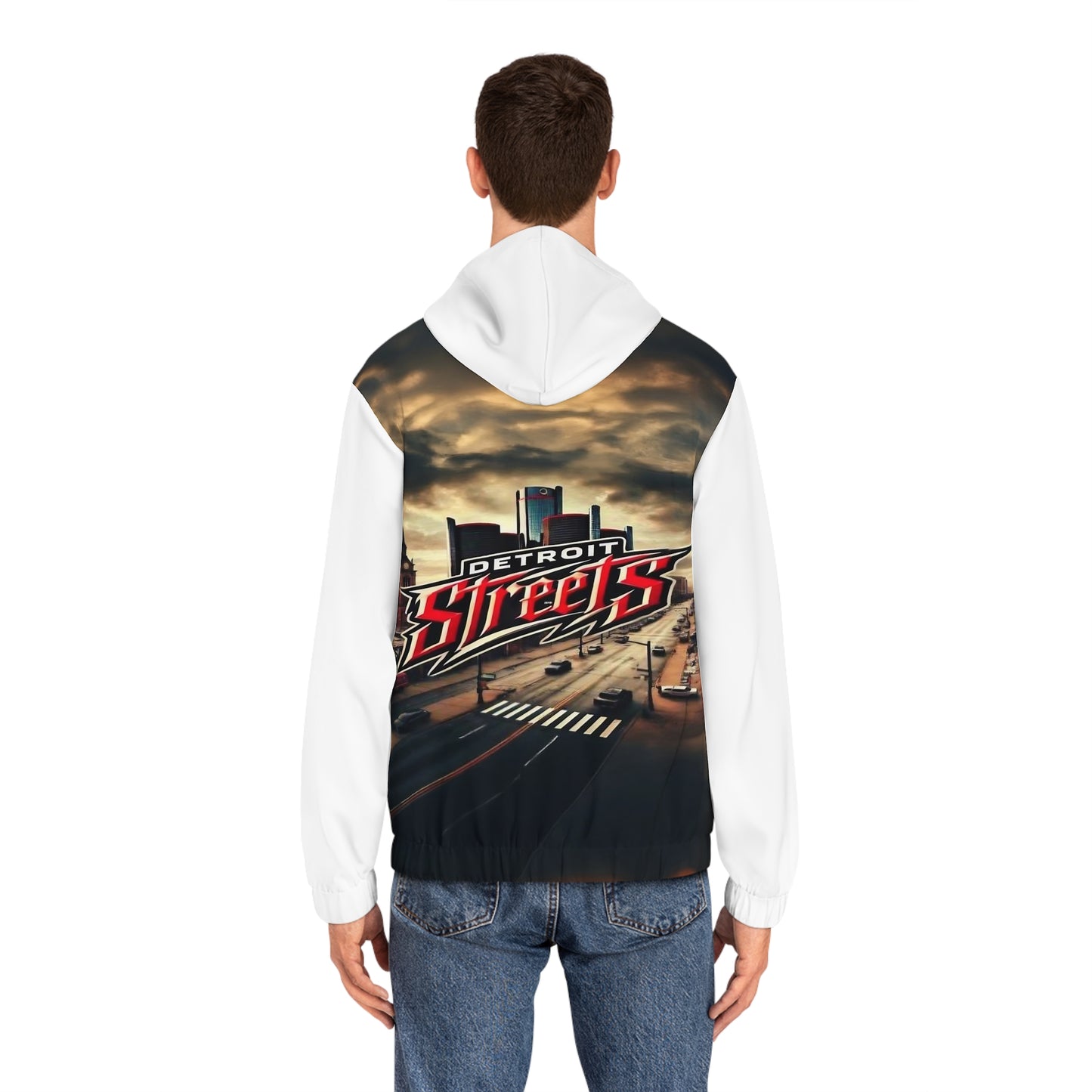 Detroit Streets Full-Zip Hoodie - Detroit Streets Graphic