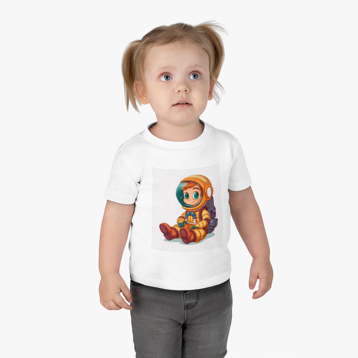 Astronaut Baby Tee | Cute Infant Cotton Jersey T-Shirt for Space Lovers