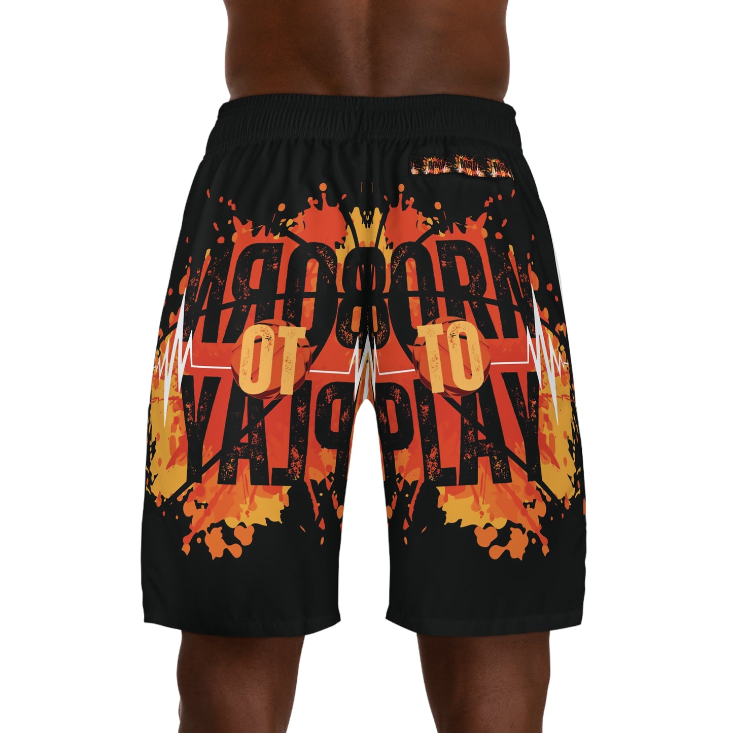 Born to Play Men's Jogger Shorts - Stylish and Comfortable Athletic Wear