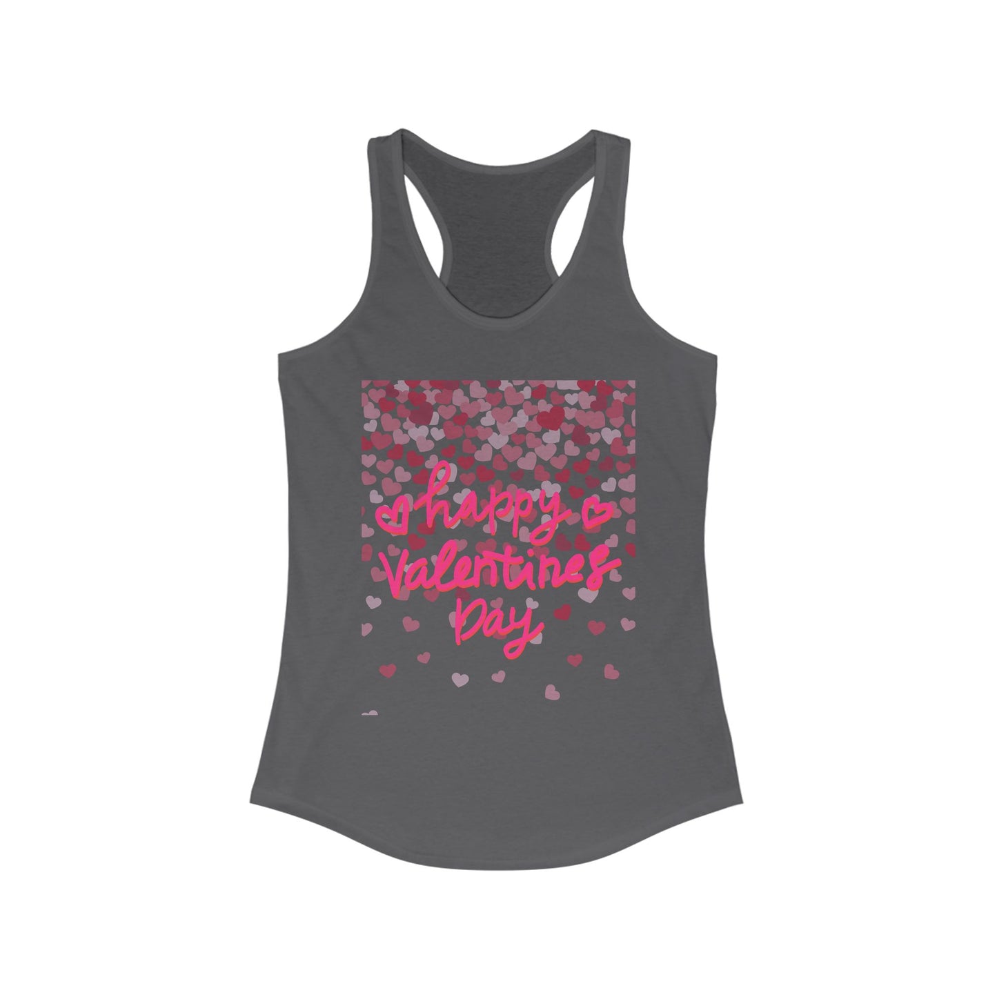 Happy Valentine's Day Racerback Tank for Women