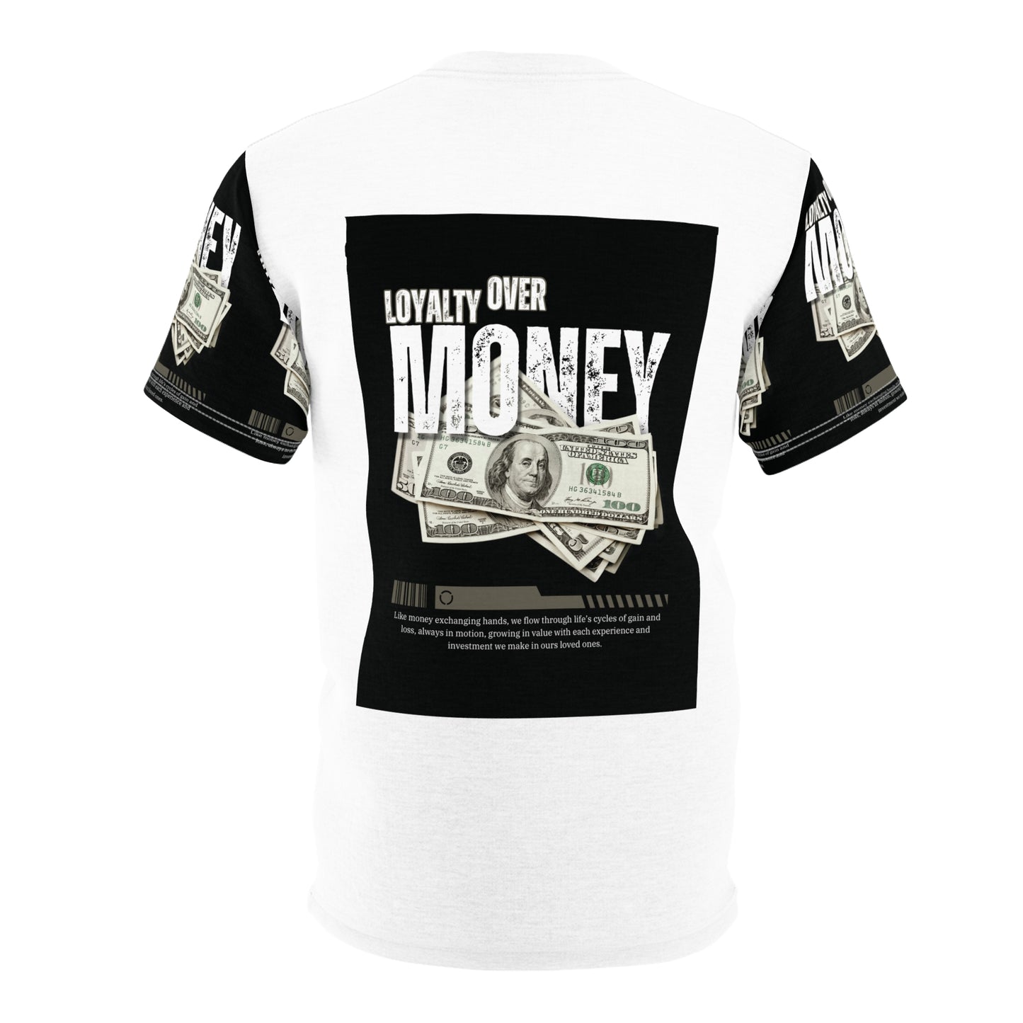 Loyalty Over Money Unisex Tee - Bold Statement Shirt for Motivated Individuals