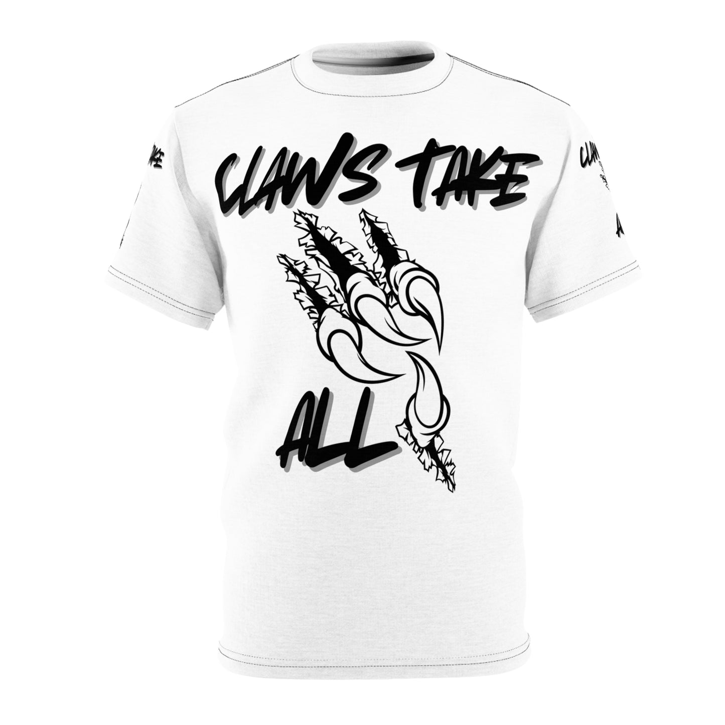 Claws Take All Unisex Tee - Edgy Graphic T-Shirt for Animal Lovers and Statement Wear