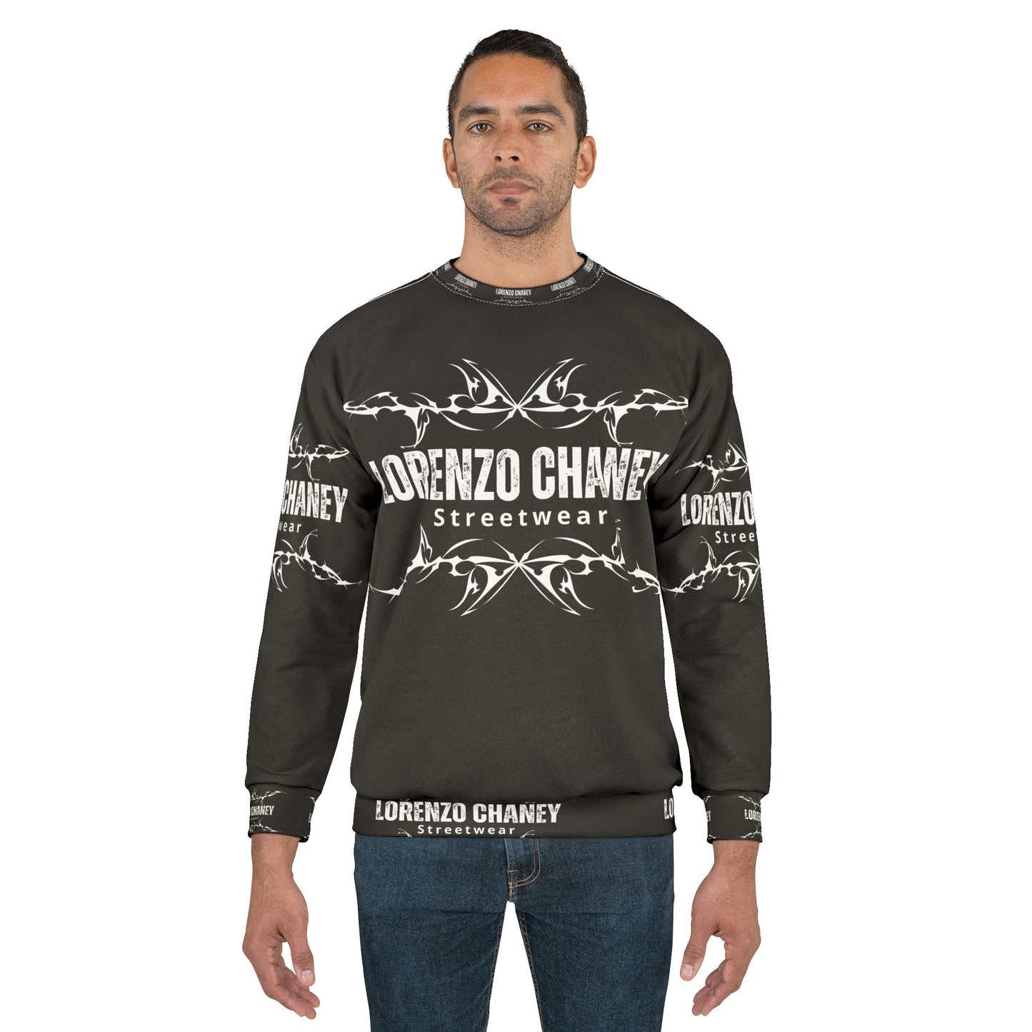 Lorenzo Chaney Streetwear Unisex Sweatshirt - Bold Graphic Design