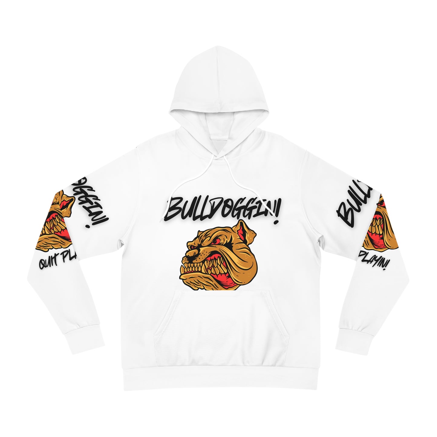 Bulldoggin' Graphic Hoodie - Streetwear Style for Dog Lovers