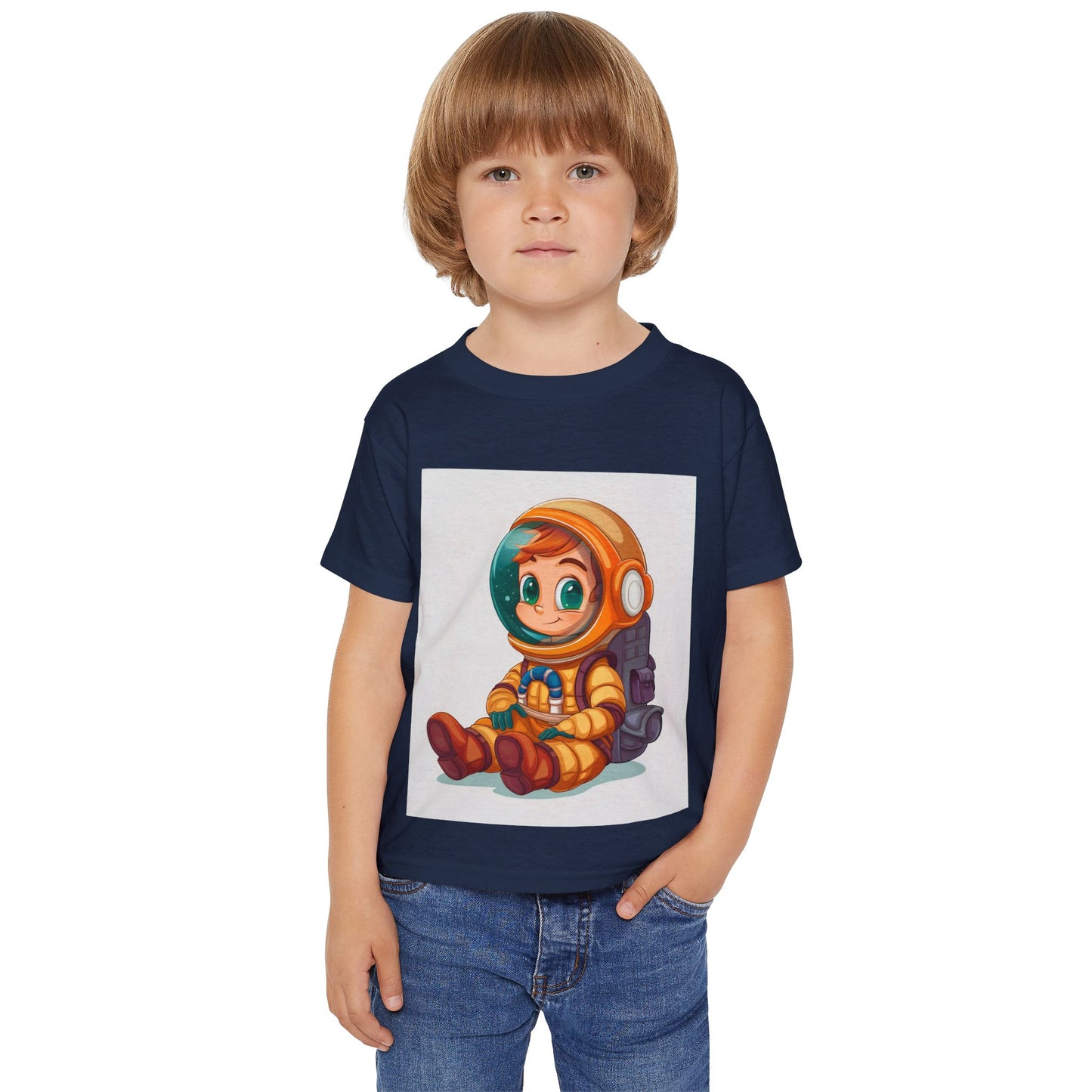 Cute Astronaut Toddler T-Shirt - Heavy Cotton™ Adventure Wear