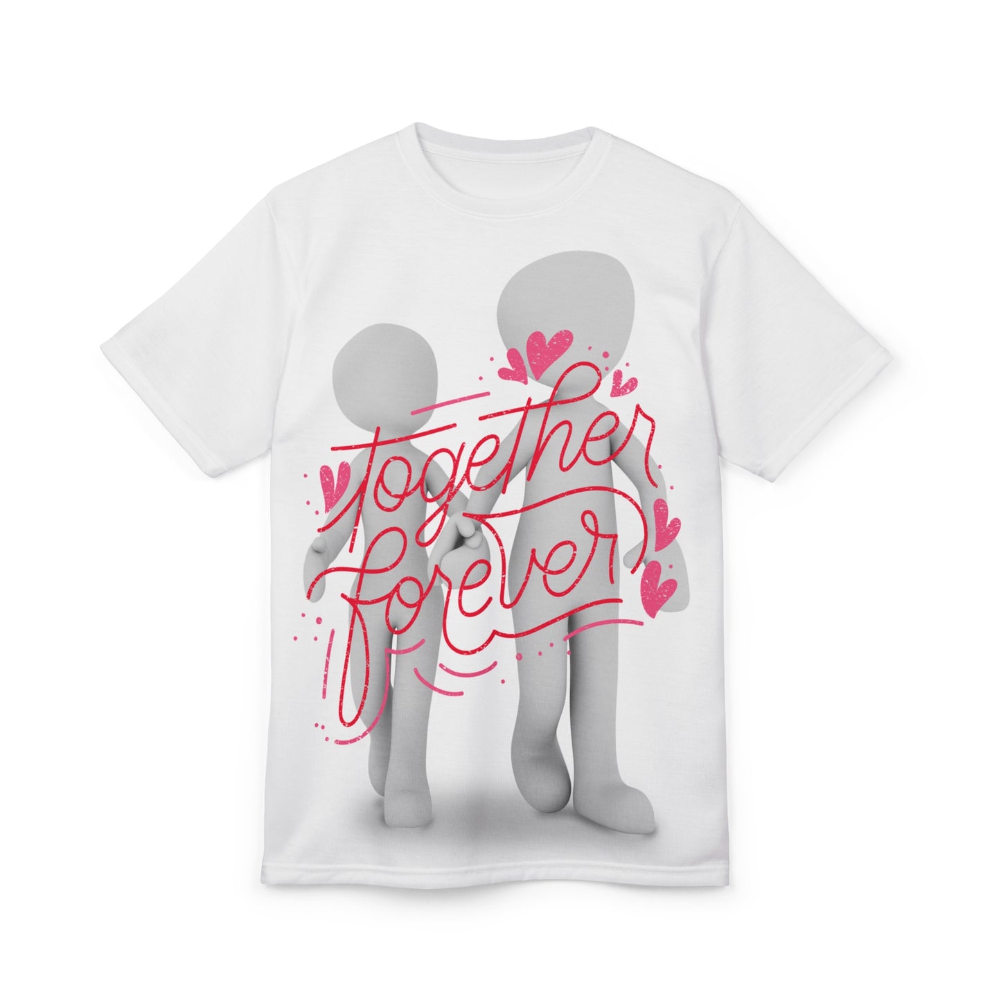 Romantic Together Forever Unisex Tee - Perfect for Couples and Anniversaries