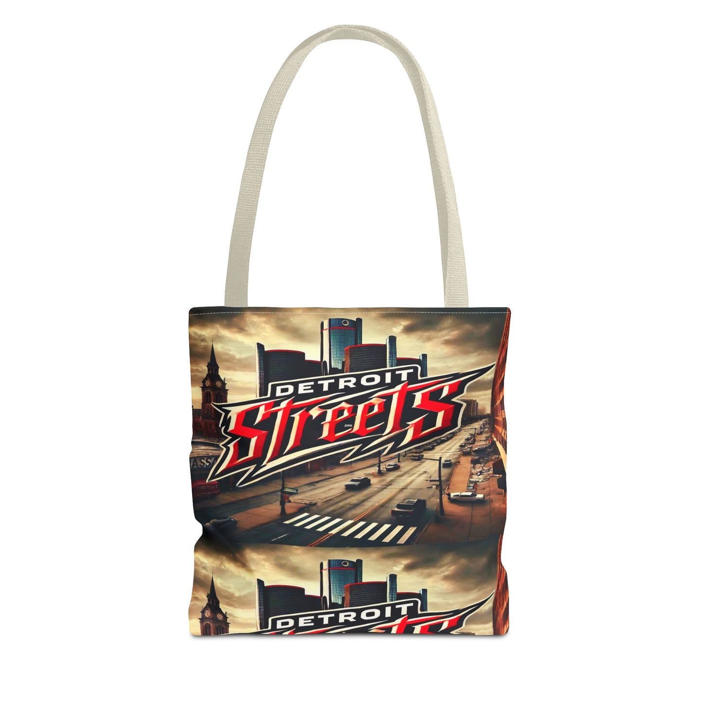 Detroit Streets Tote Bag - Stylish Urban Carryall for City Lovers