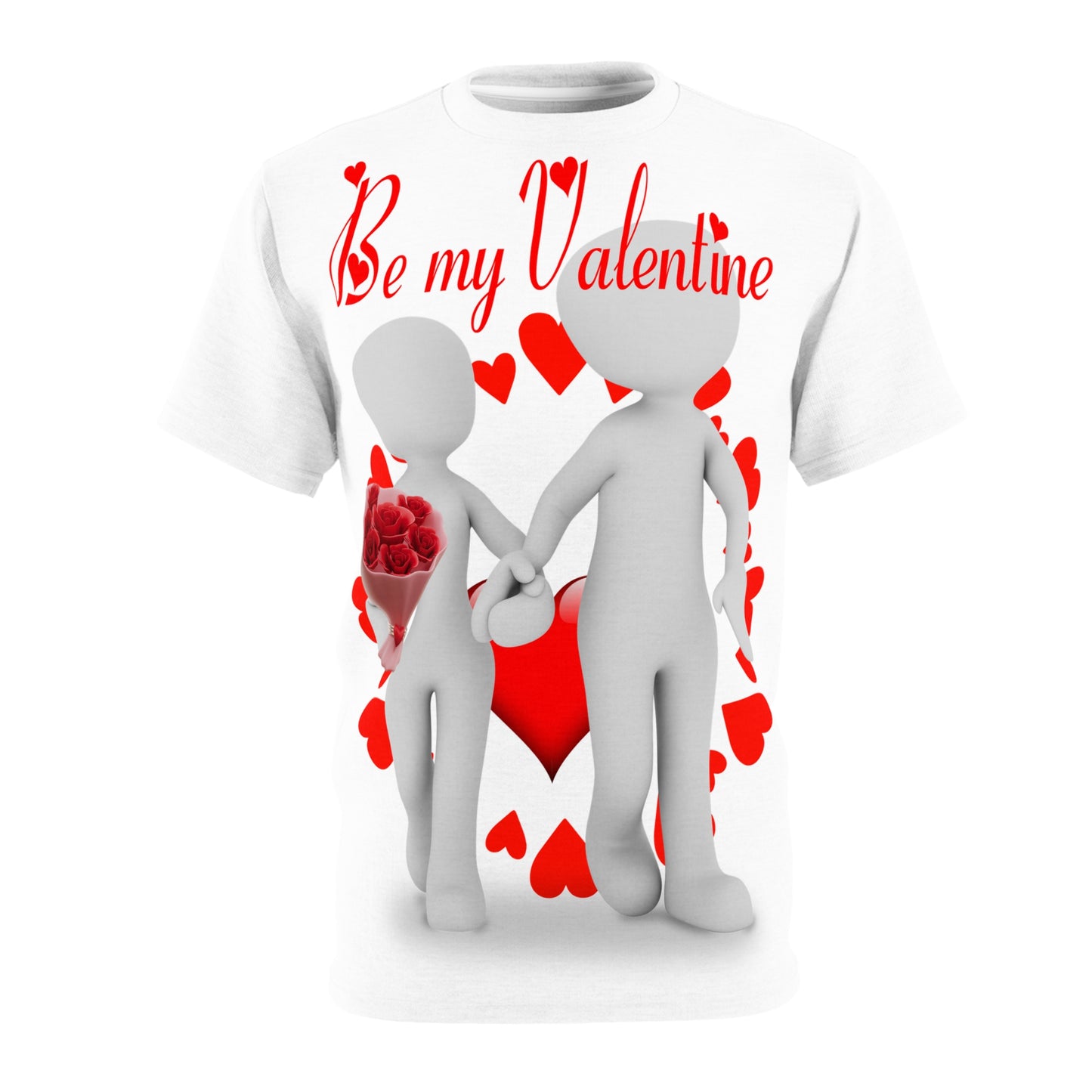 Romantic Valentine's Day Unisex Tee - 'Be my Valentine'