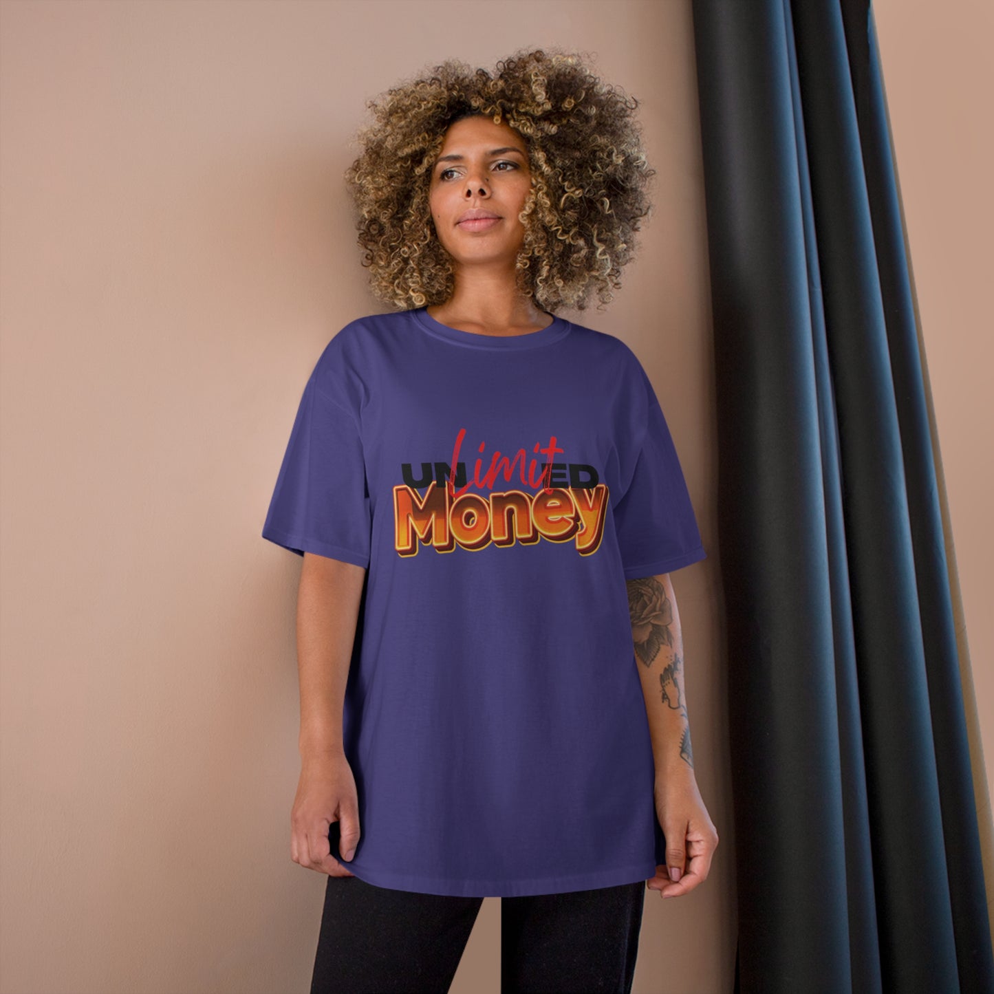 Champion T-Shirt - Unlimited Money Graphic Tee for Trendsetters