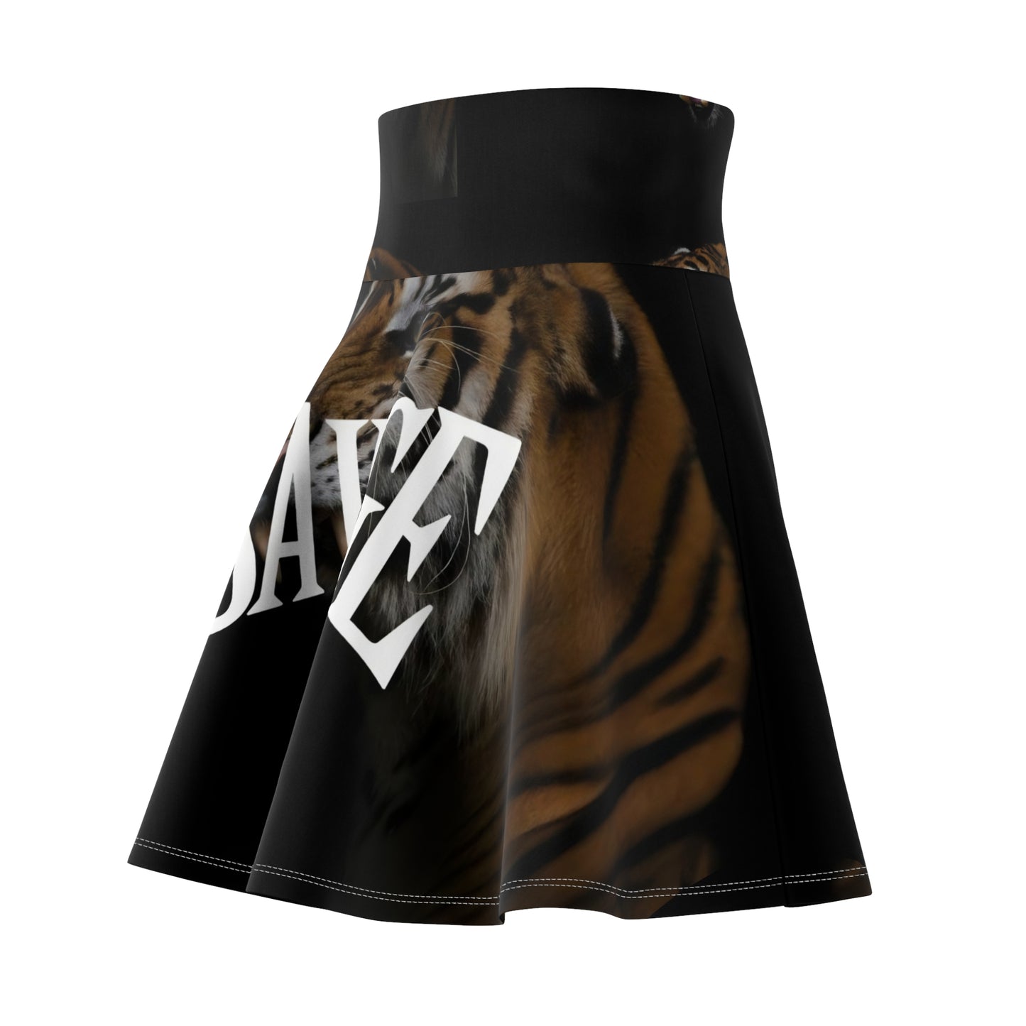 SAVAGE Graphic Women's Skater Skirt - Fierce and Stylish for Every Occasion