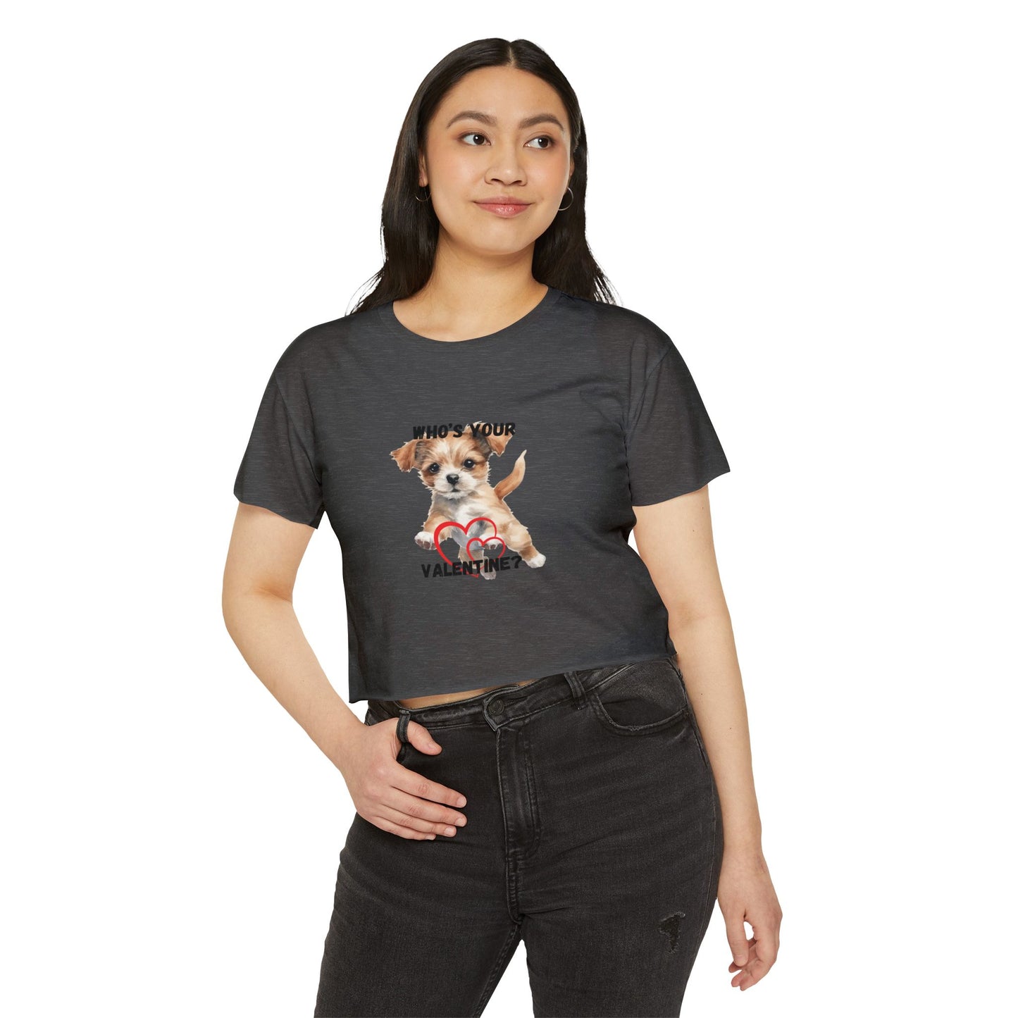 Valentine Women's Festival Crop Top